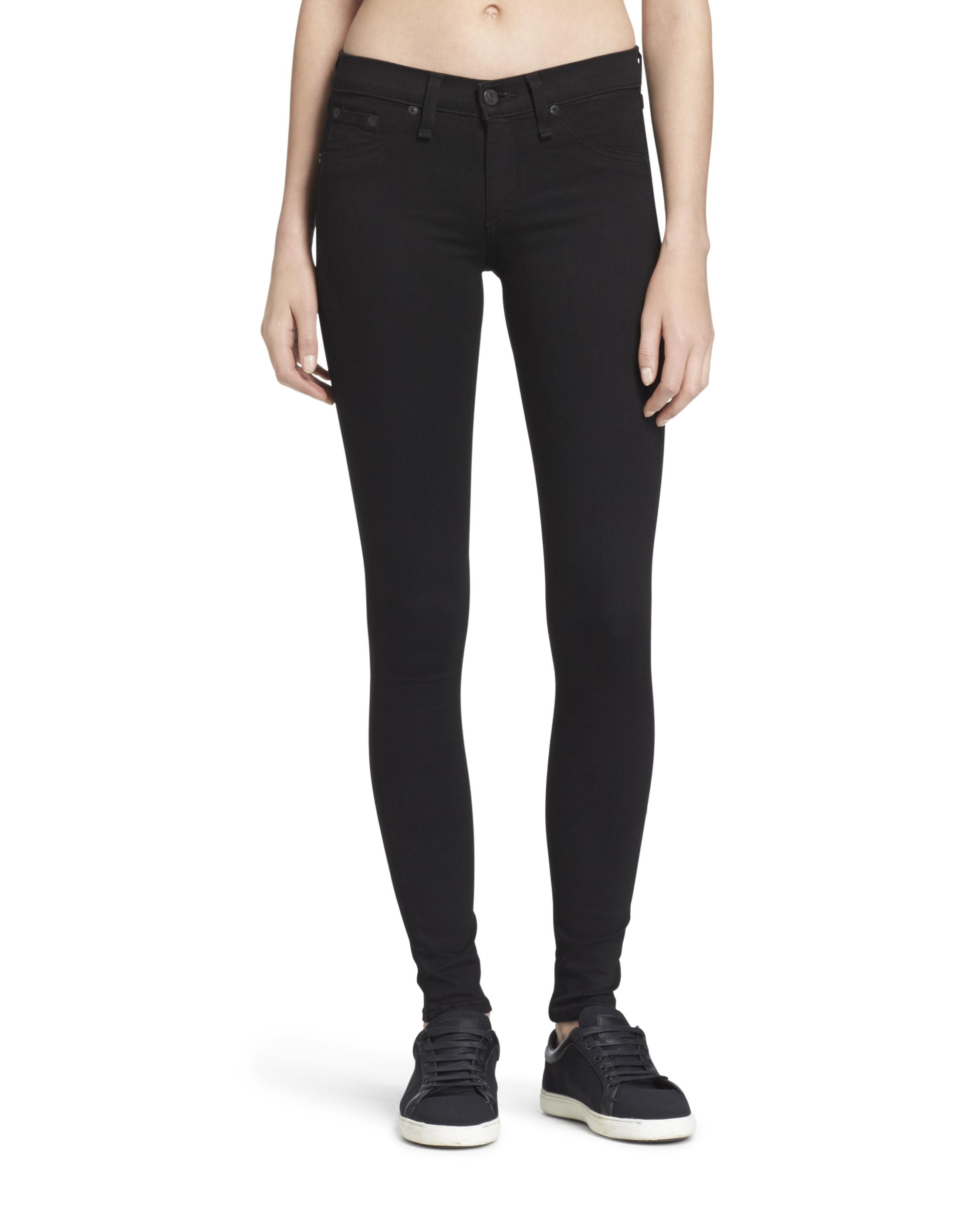 rag and bone black legging jeans