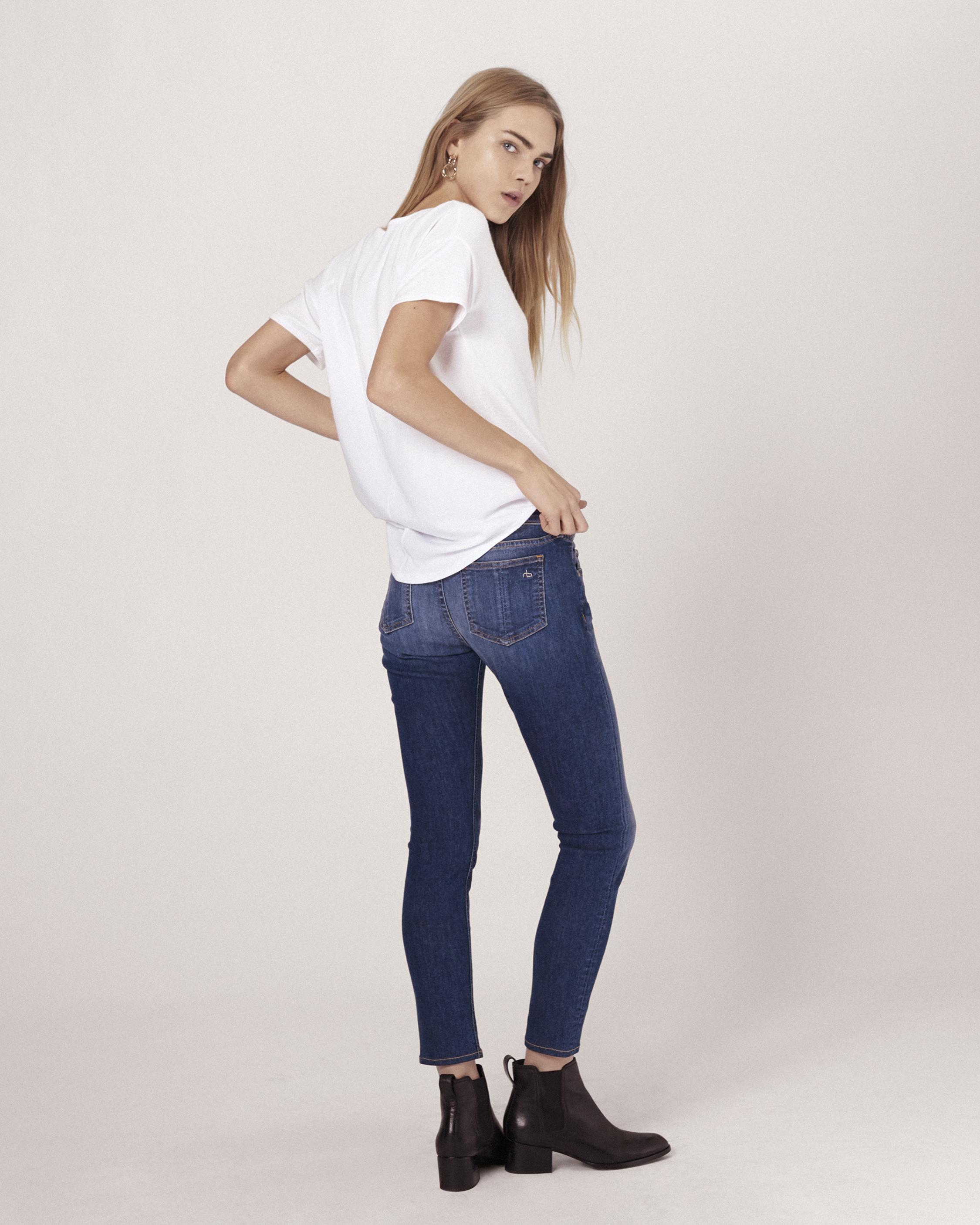 rag and bone capri jeans black