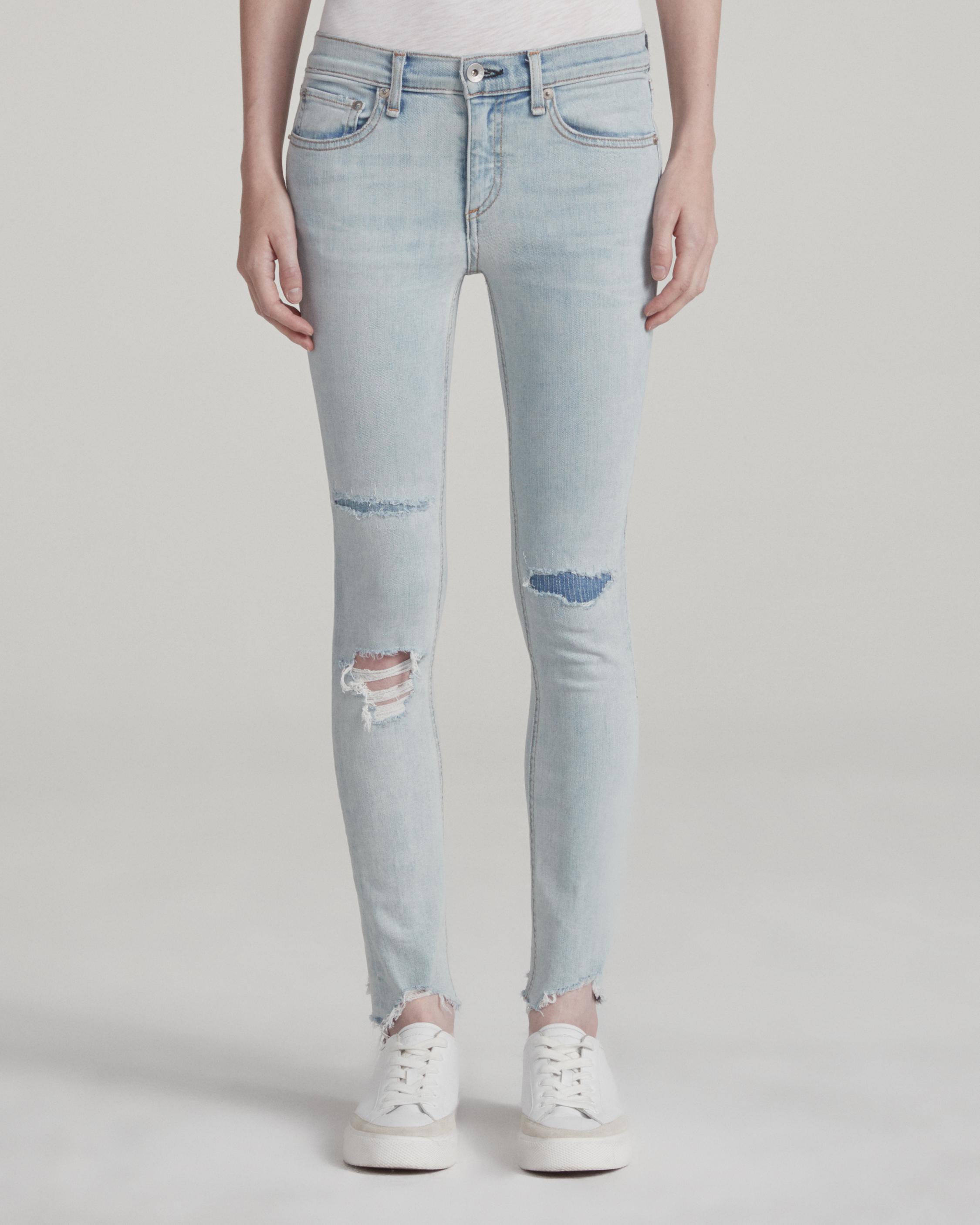 rag and bone distressed jeans