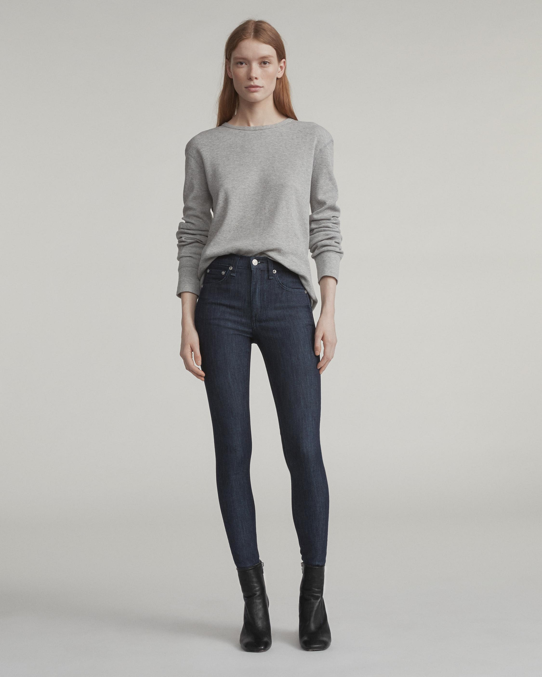 rag bone high rise skinny