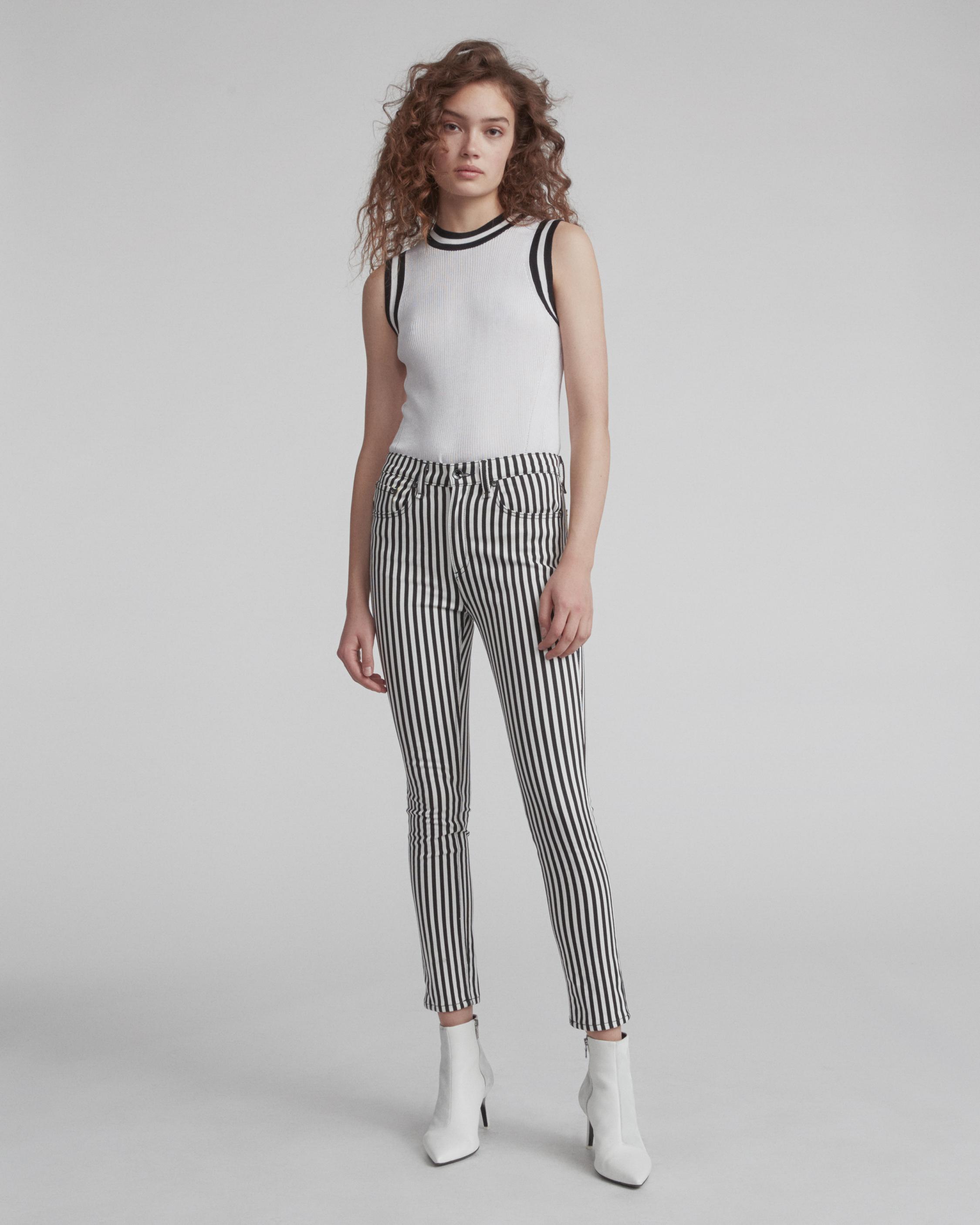 rag and bone striped pants