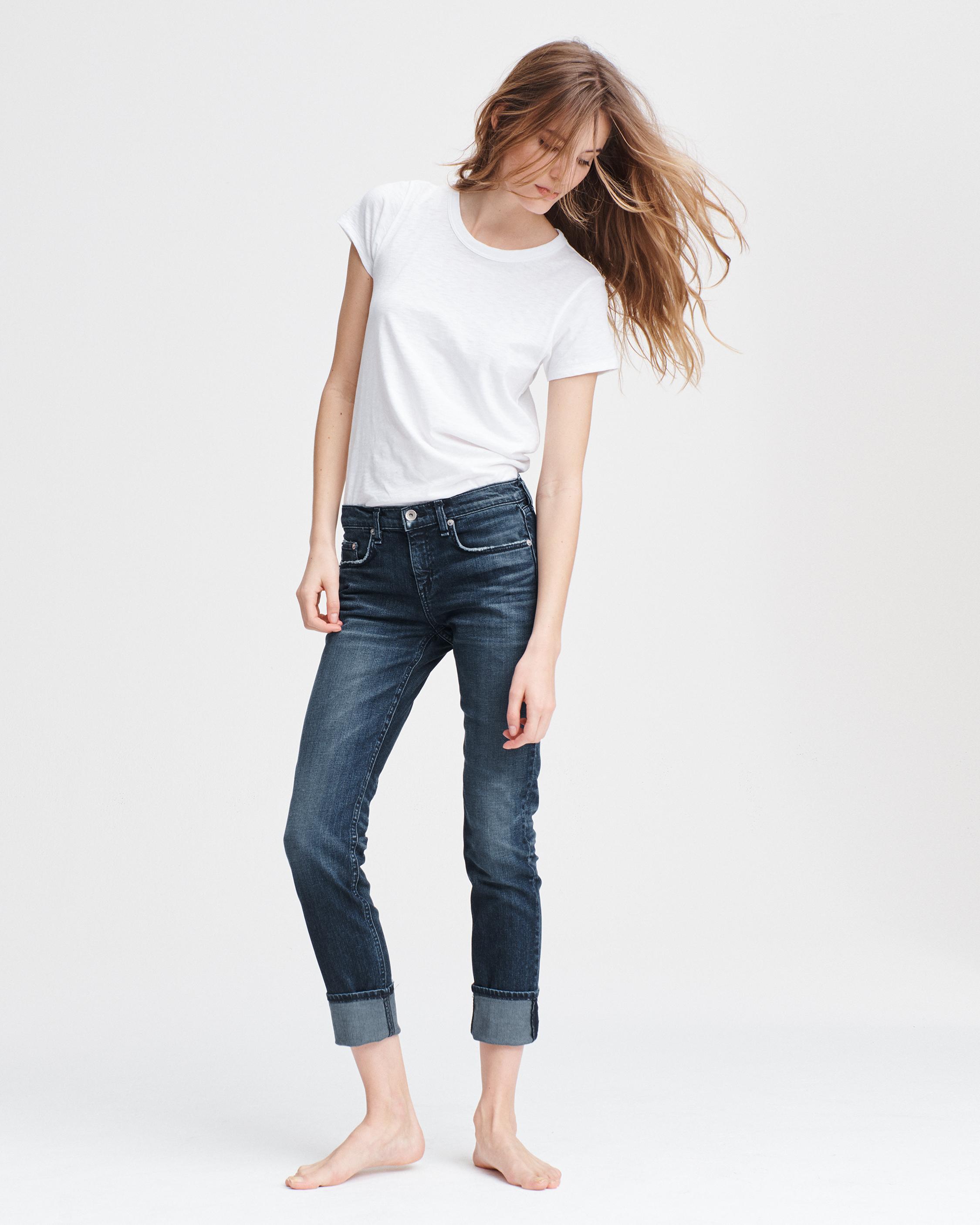 dre slim boyfriend jeans