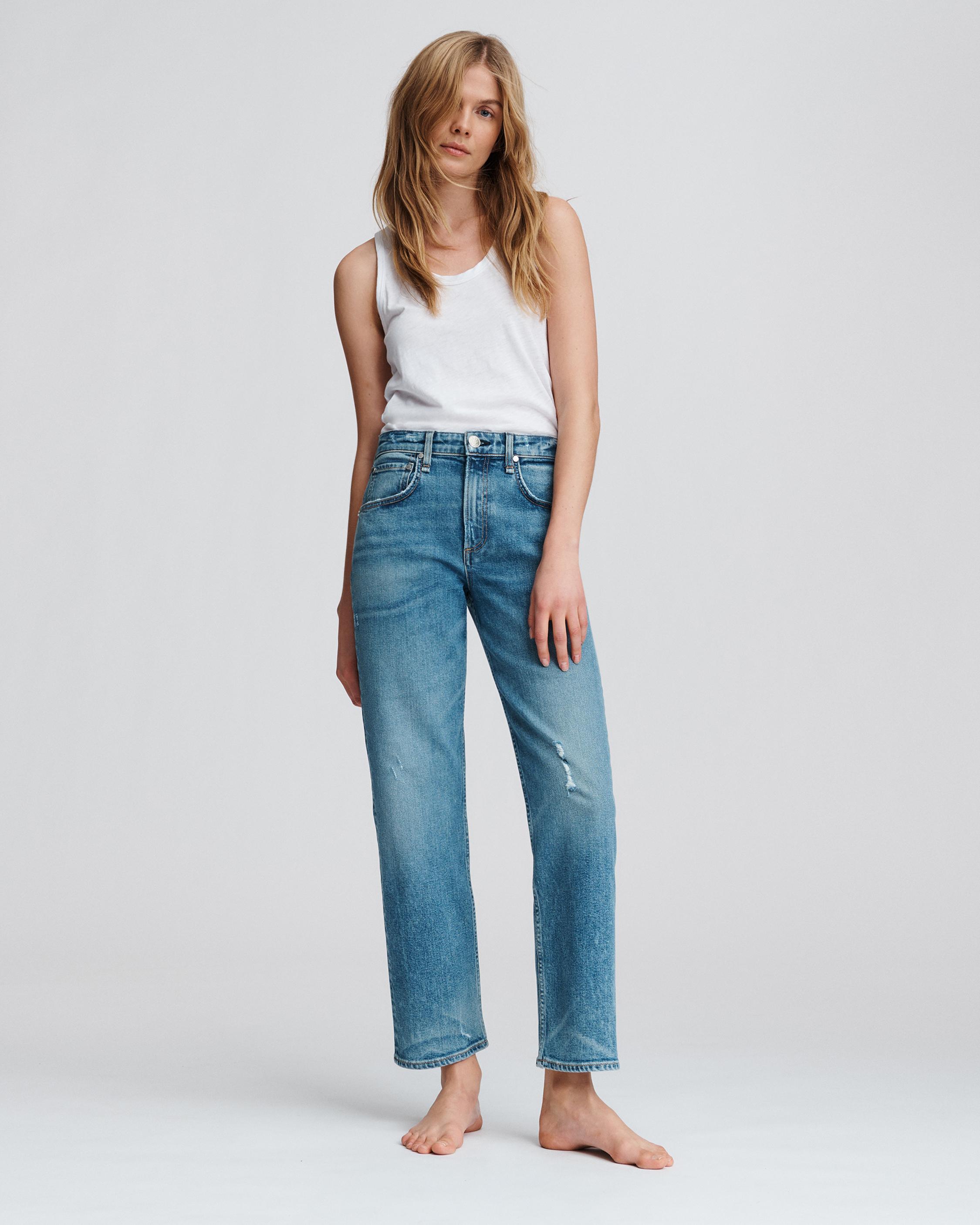 Maya High-rise Ankle Straight | Jeans Maya | rag & bone