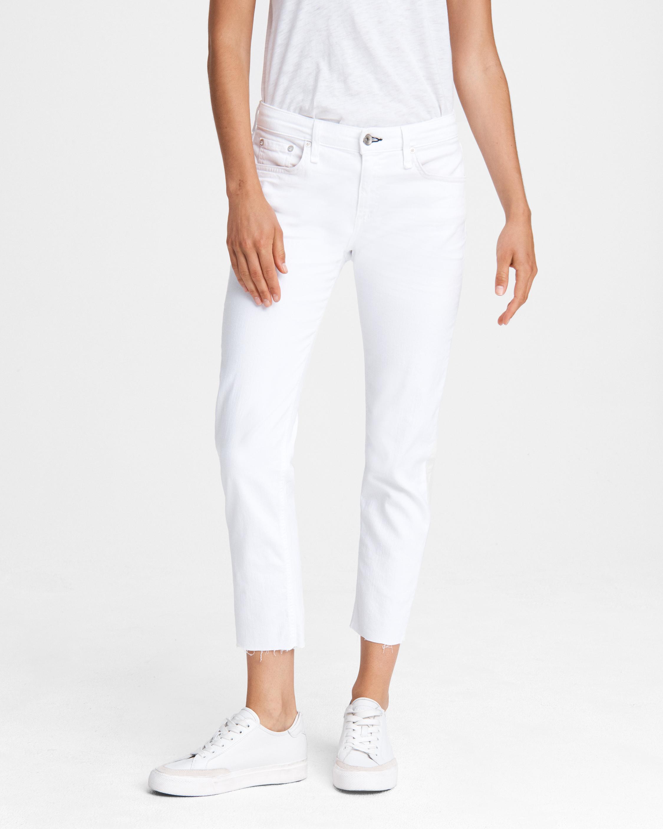 rag and bone dre white jeans