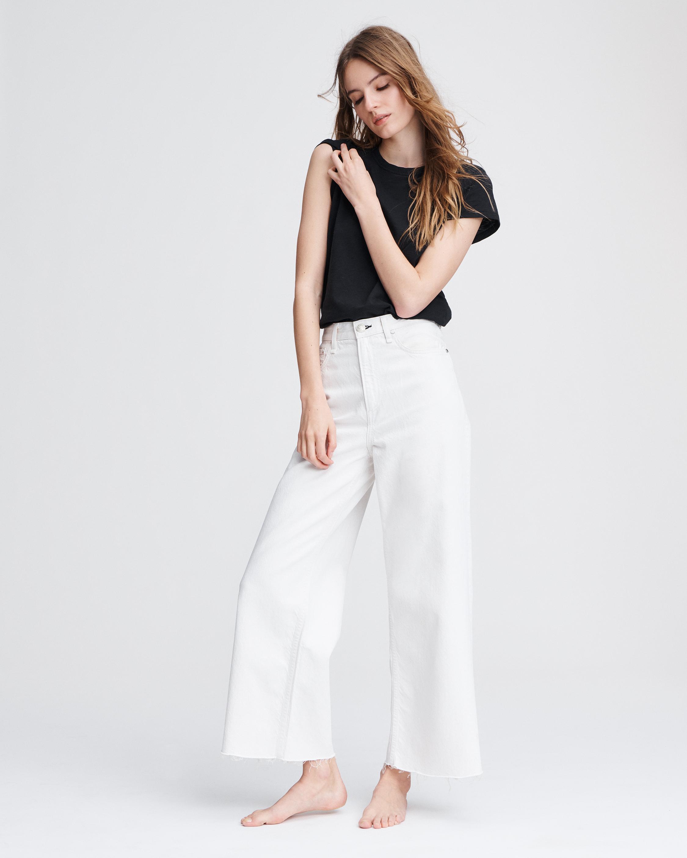 rag & bone wide leg jeans