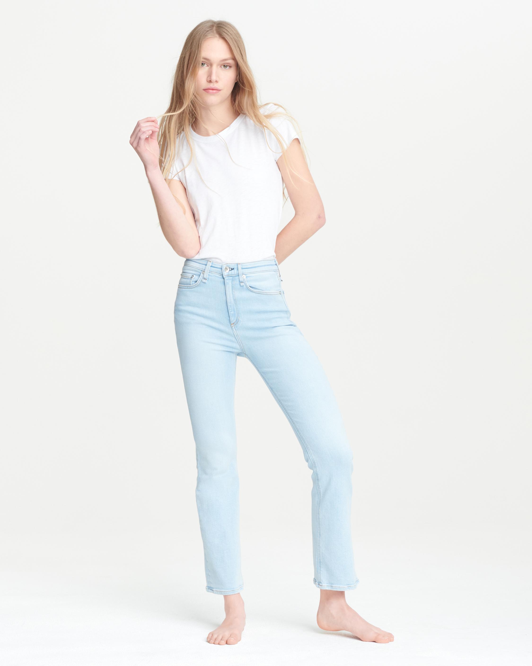 rag and bone light wash jeans