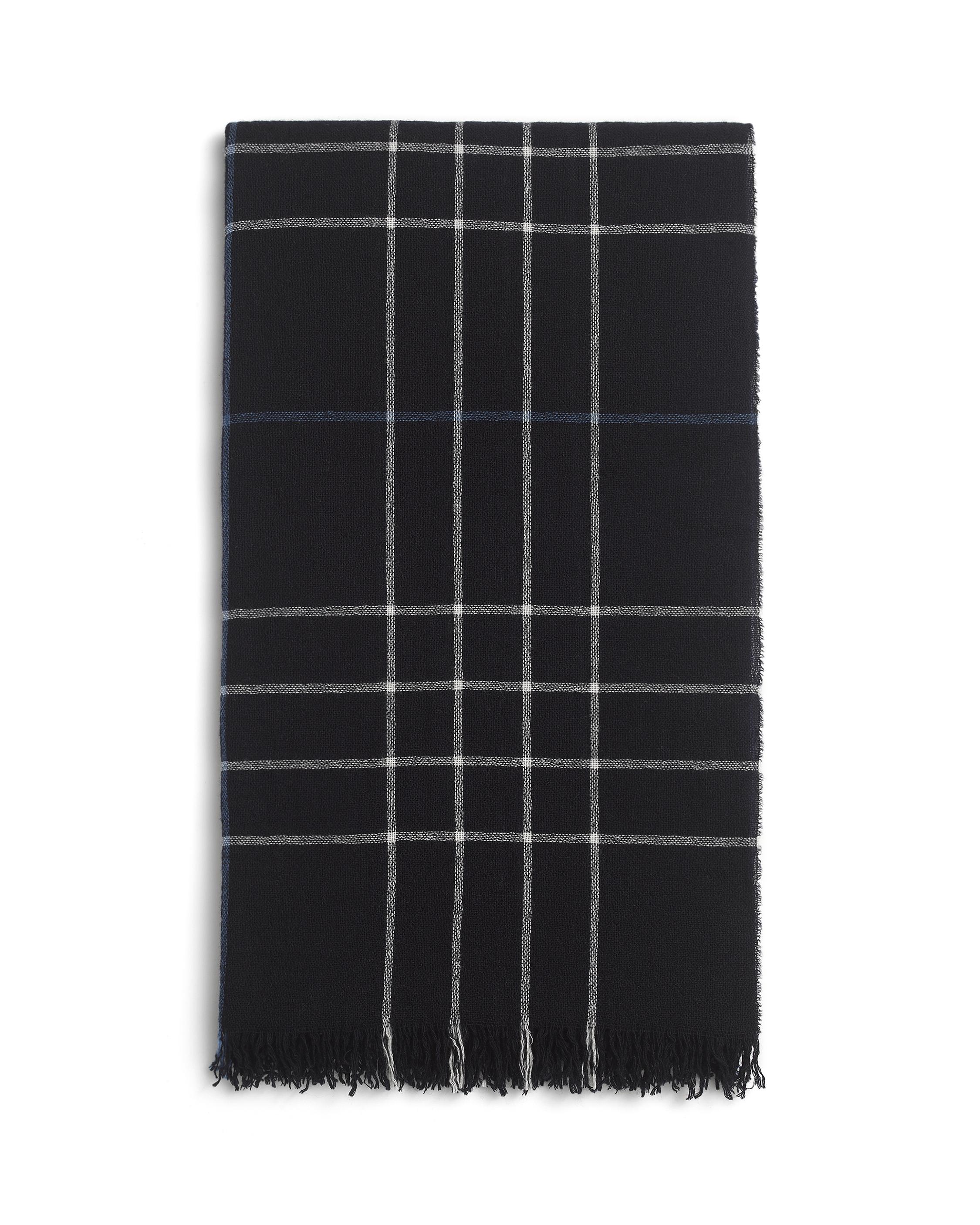 check scarf ladies