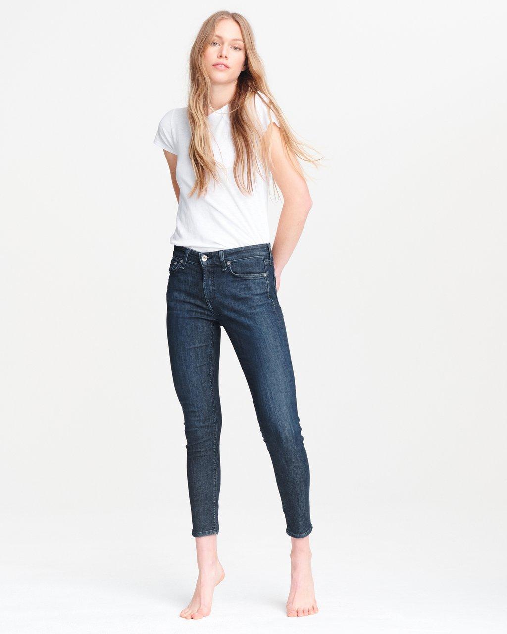 Cate Mid-Rise Ankle Skinny Jeans in April | rag & bone