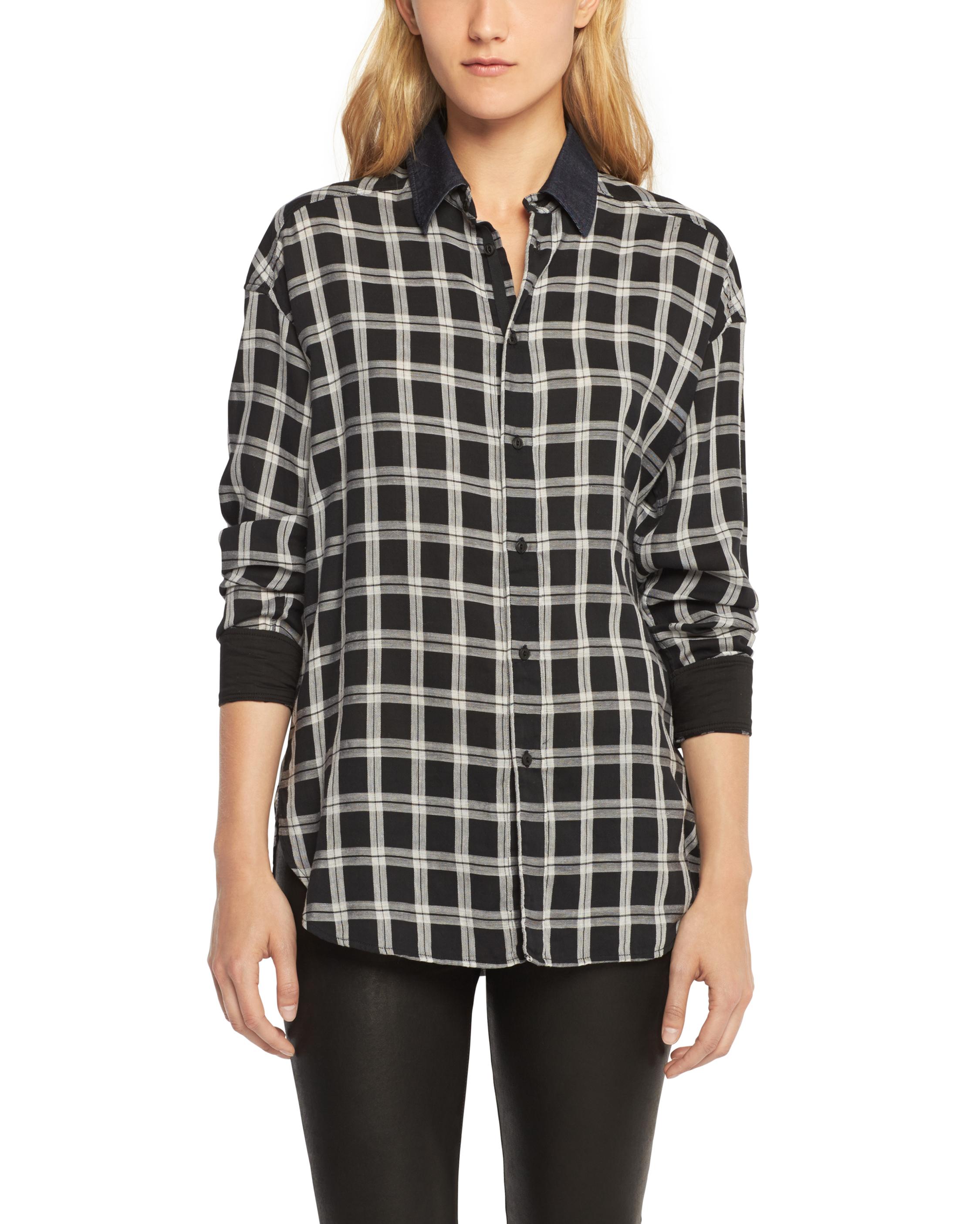 rag and bone plaid shirt