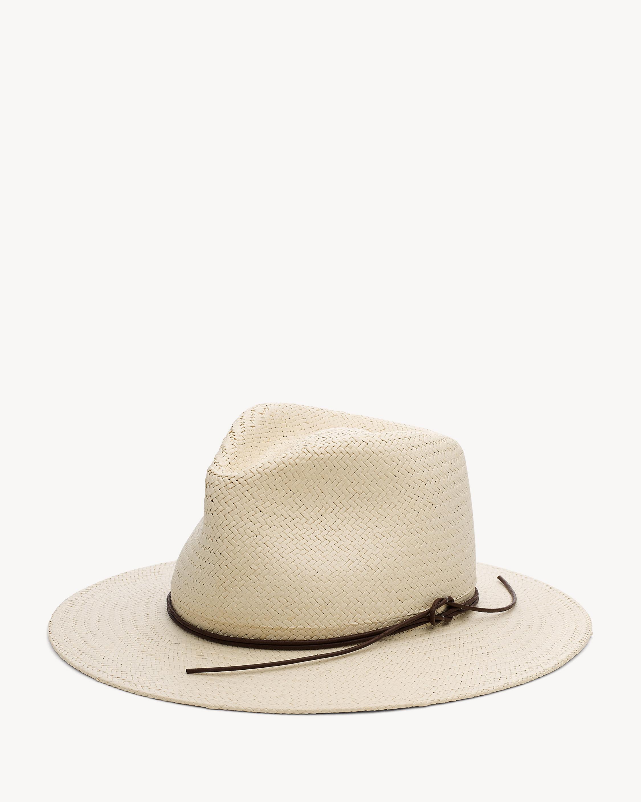 Packable Straw Fedora | Accessories 