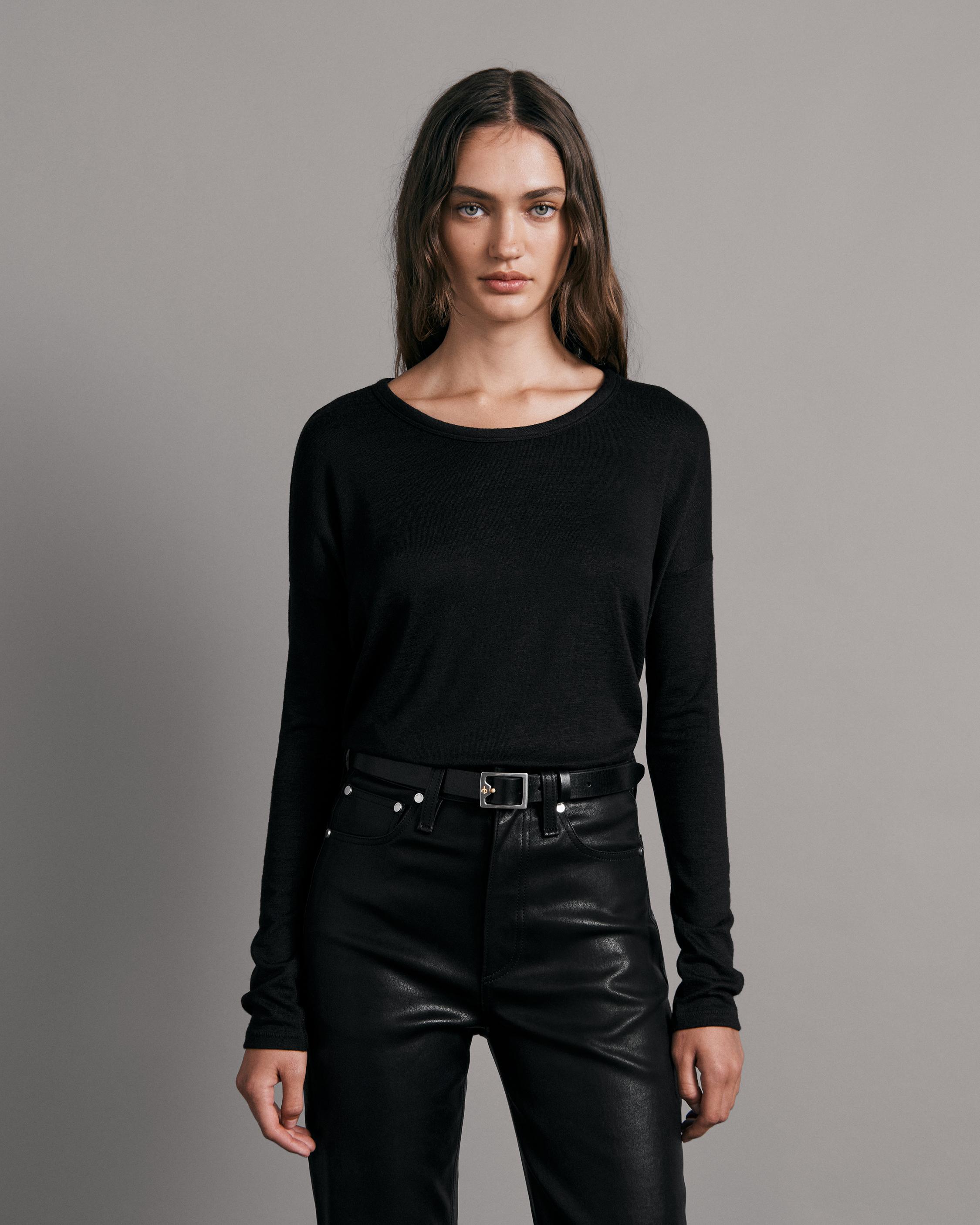 rag and bone hudson long sleeve tee