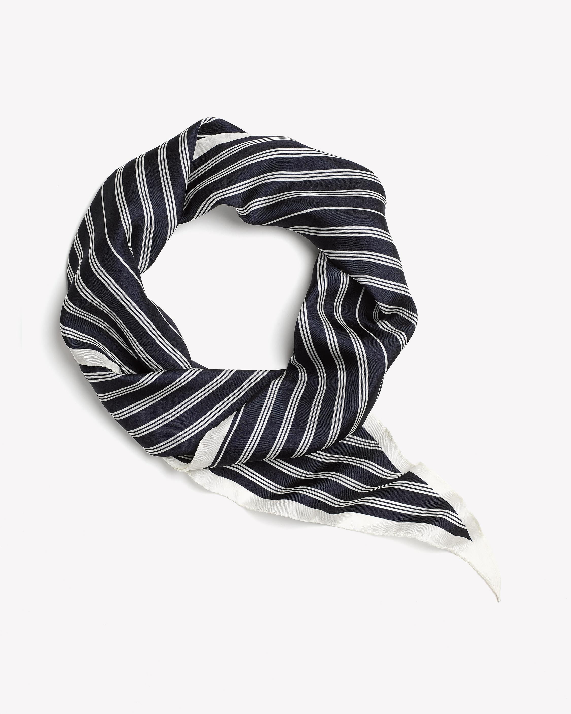 narrow silk scarf