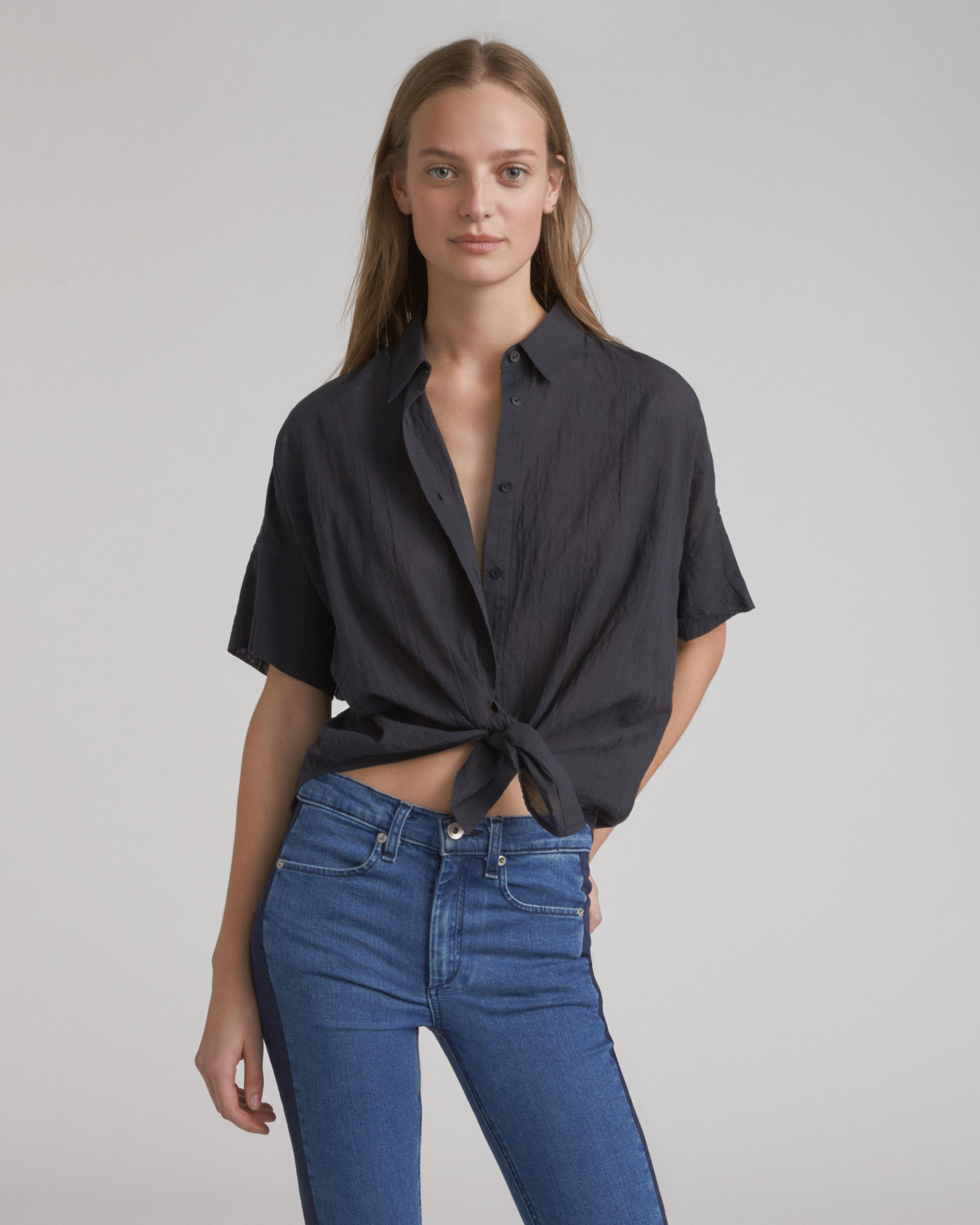 rag and bone tie shirt