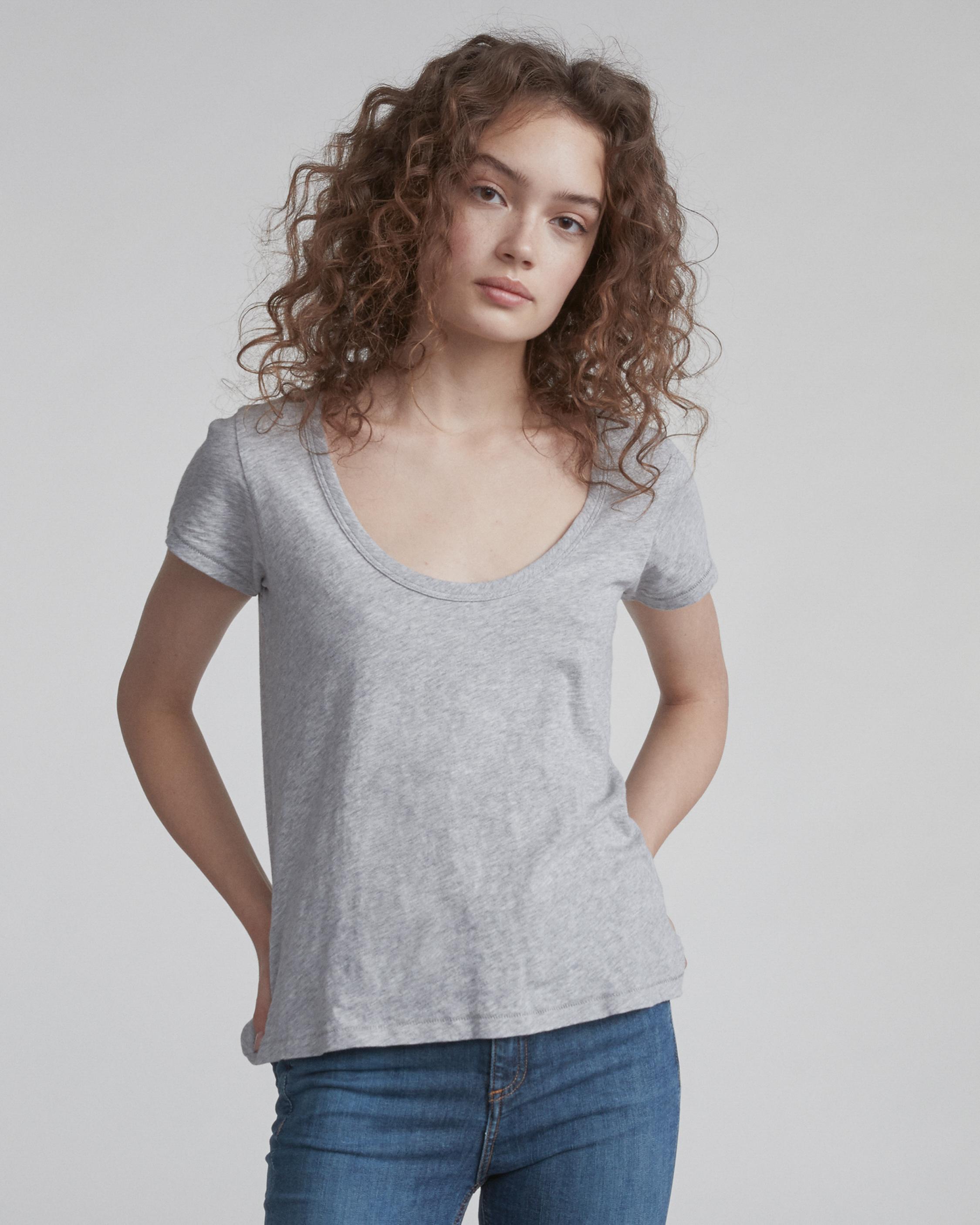 rag and bone u neck tee