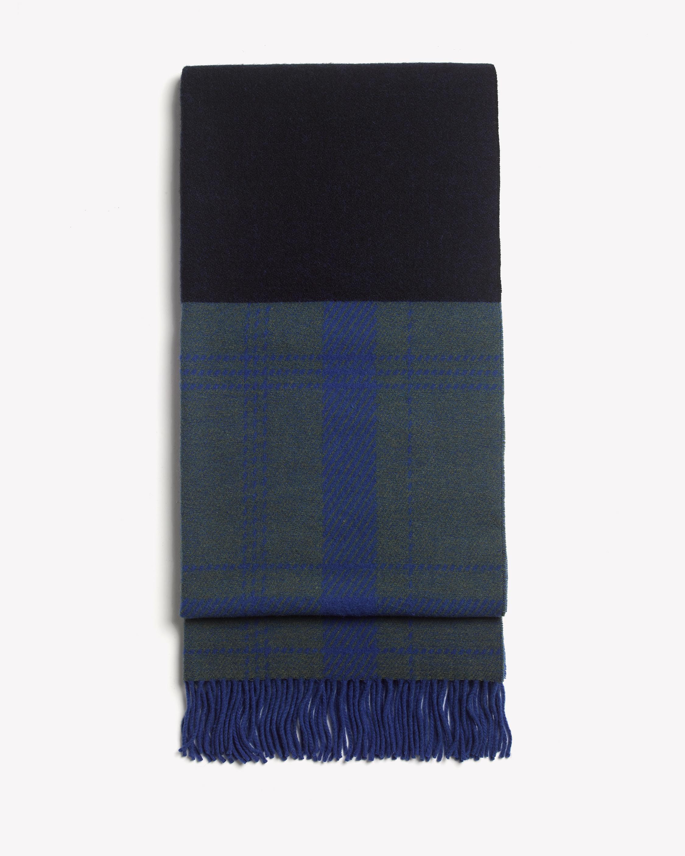 rag & bone mixed check scarf
