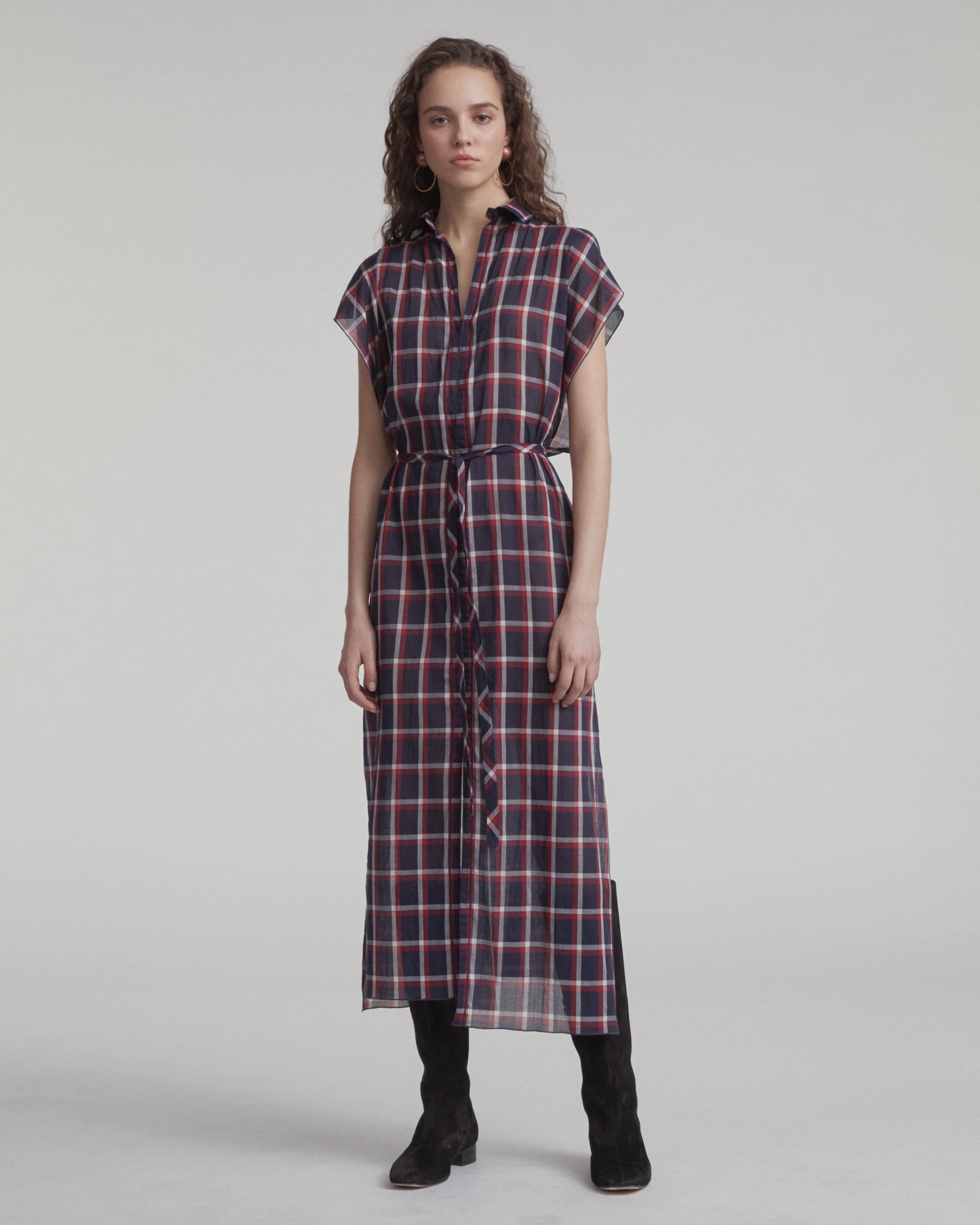 rag and bone plaid dress