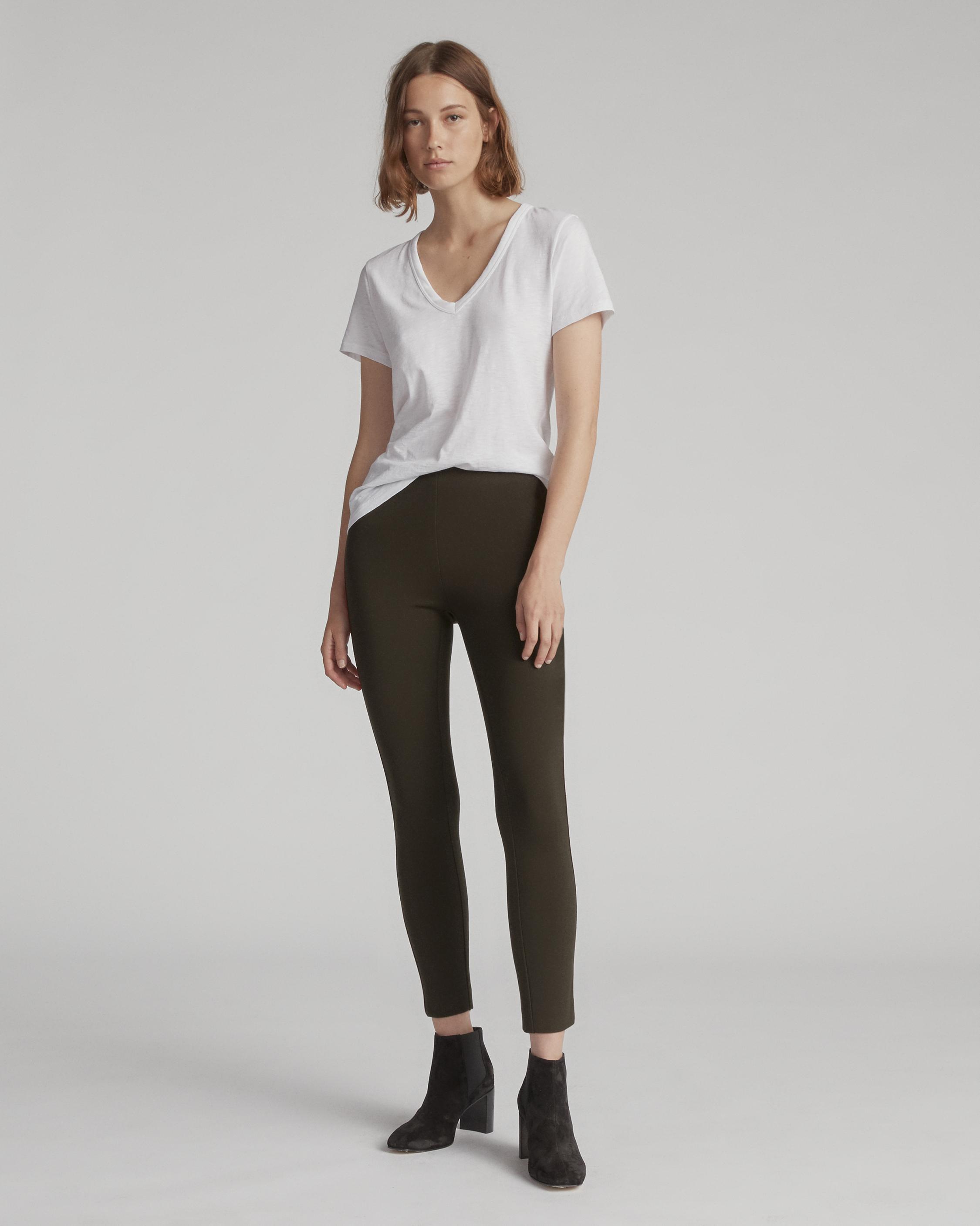 zara jeans with stripe