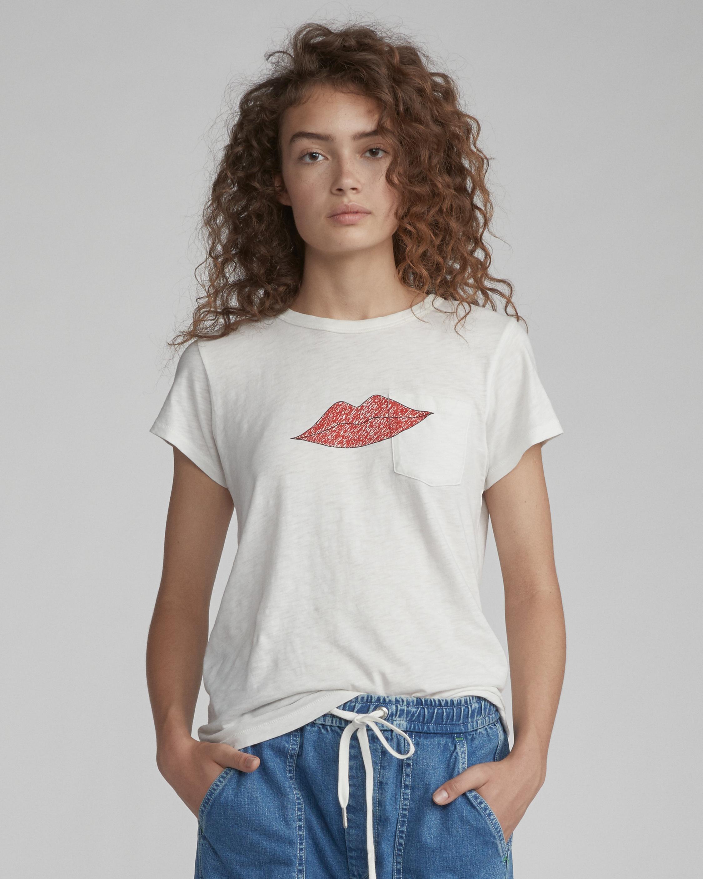 rag and bone lips t shirt