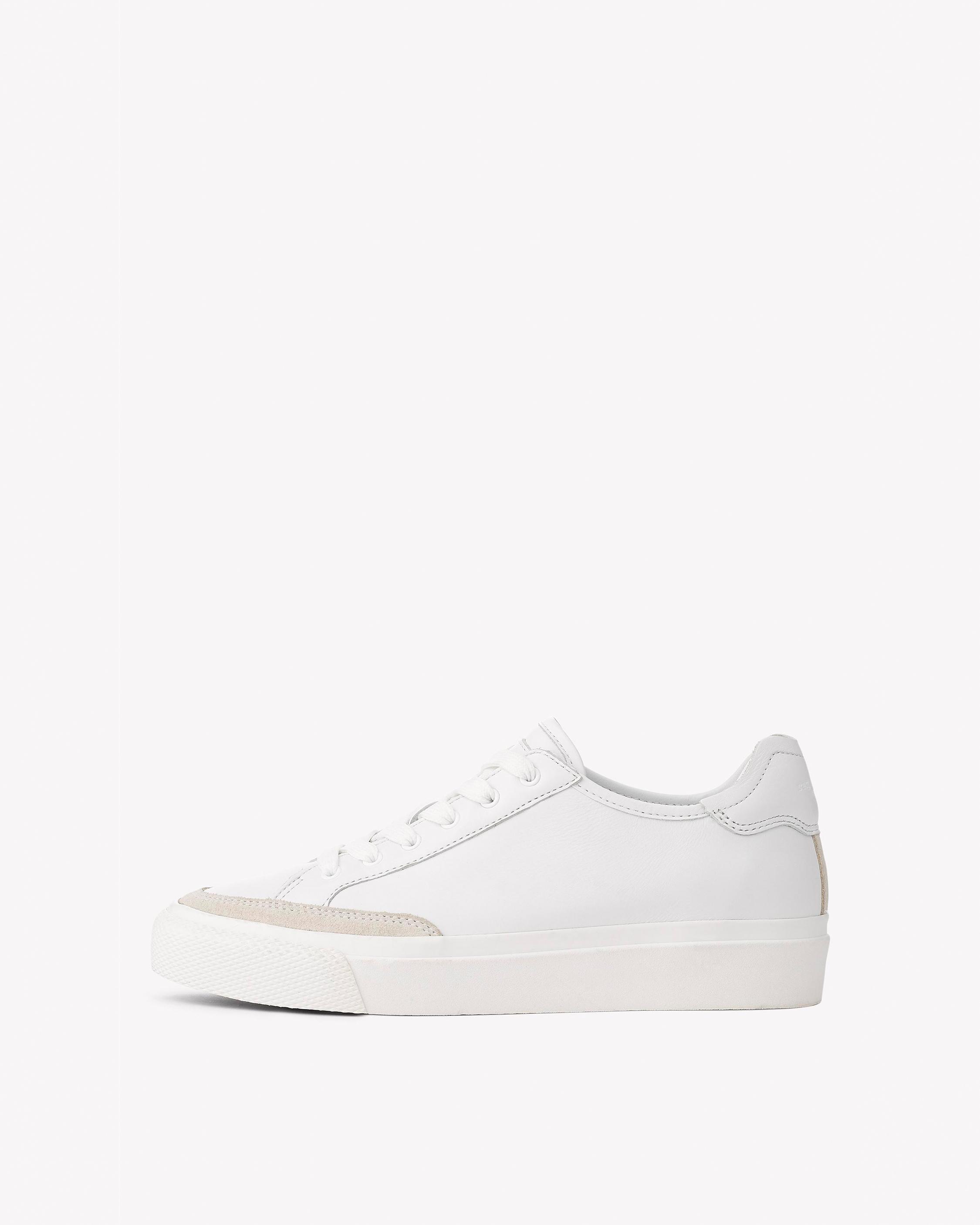 rag and bone black leather sneakers