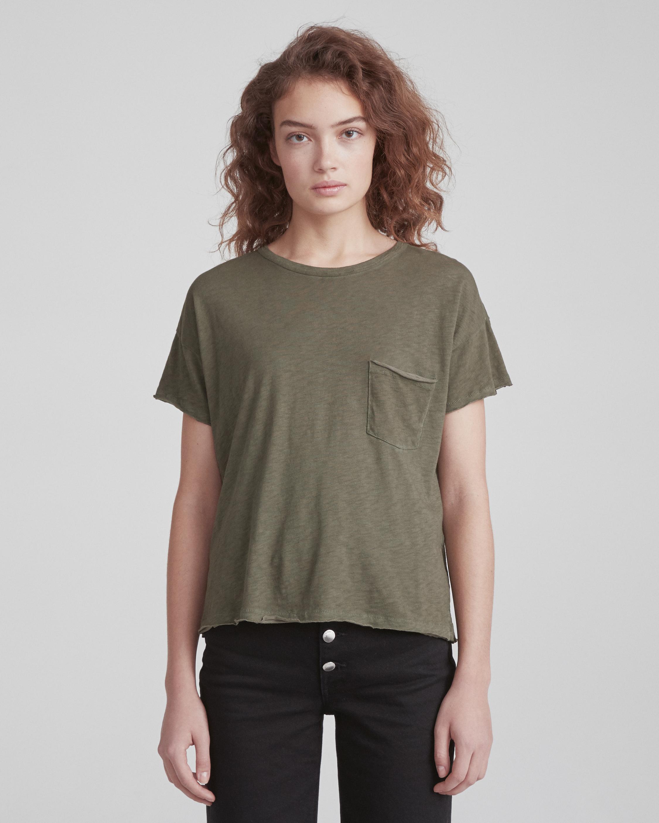 rag and bone vintage crew with pocket