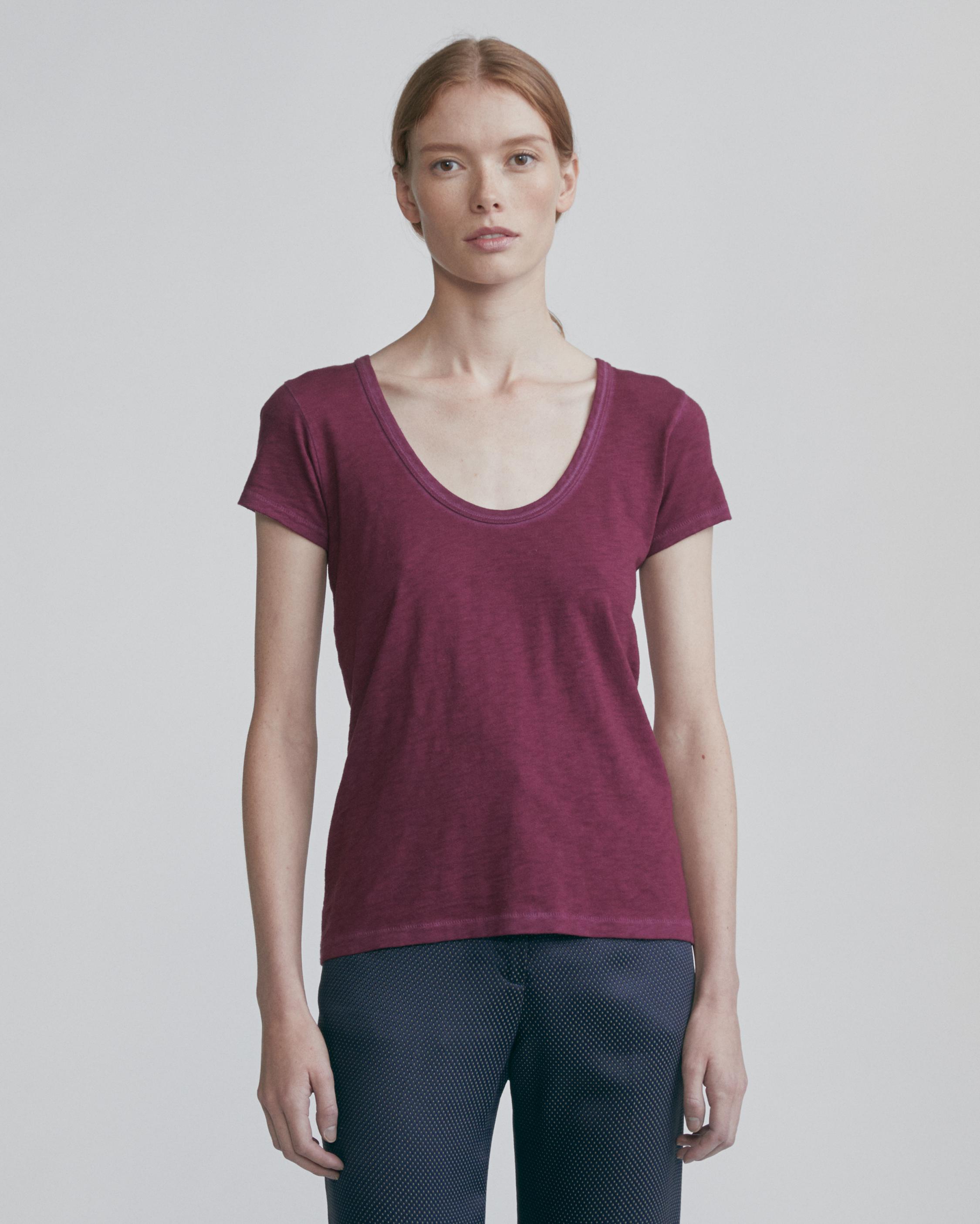 rag & bone u neck tee