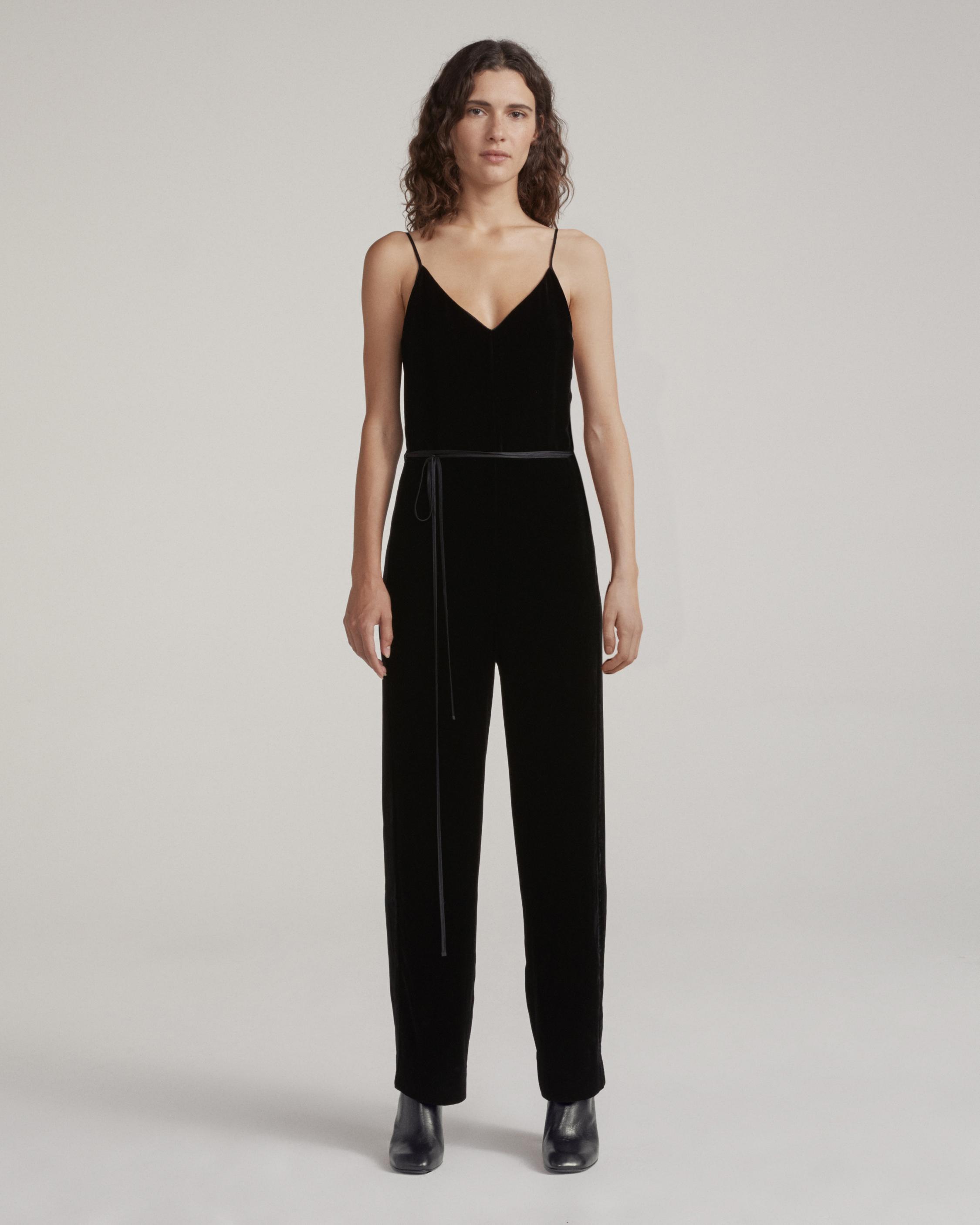 rag and bone velvet jumpsuit