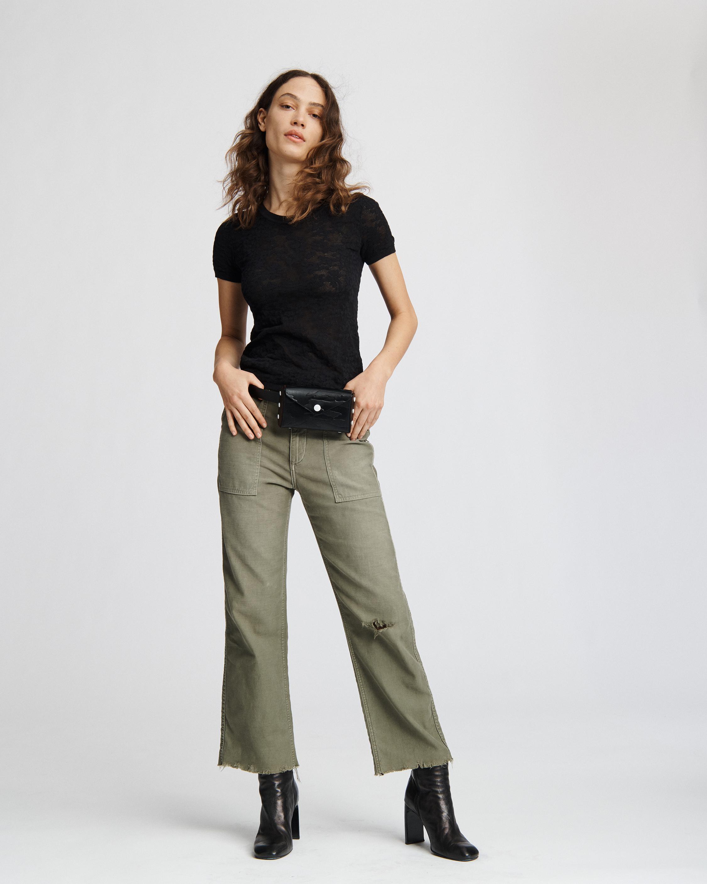 black pants cargo
