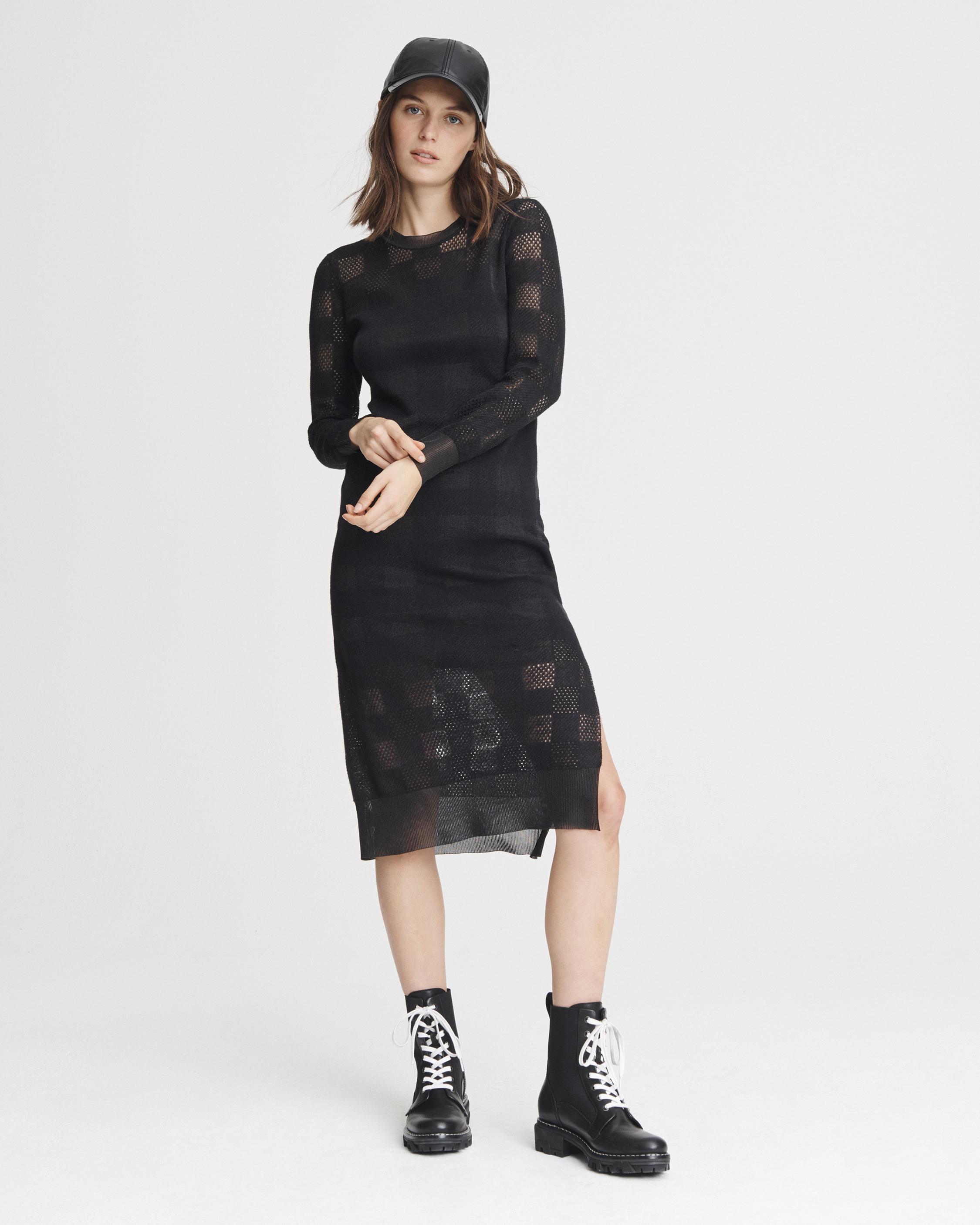rag and bone black dress
