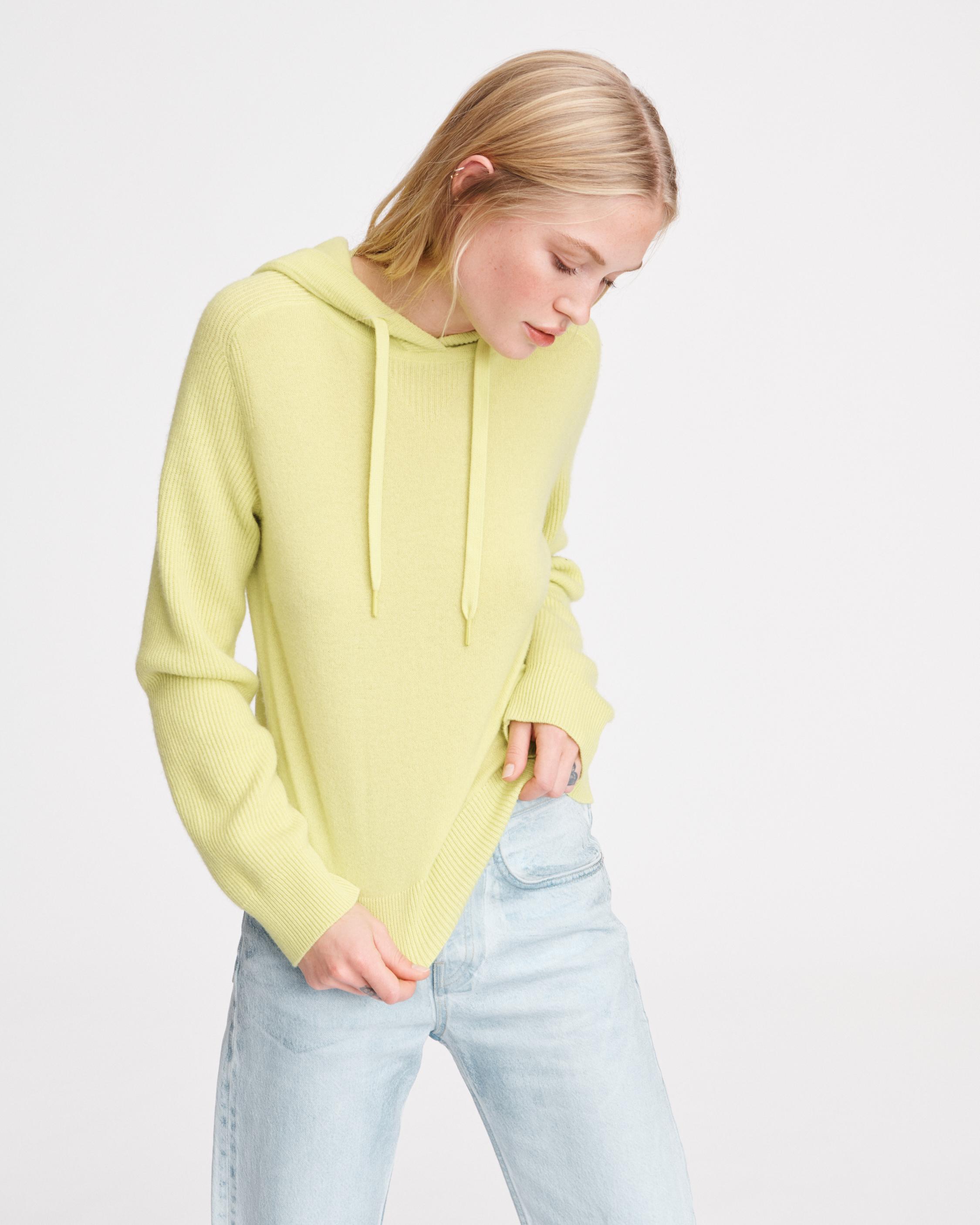 womens lime green hoodie