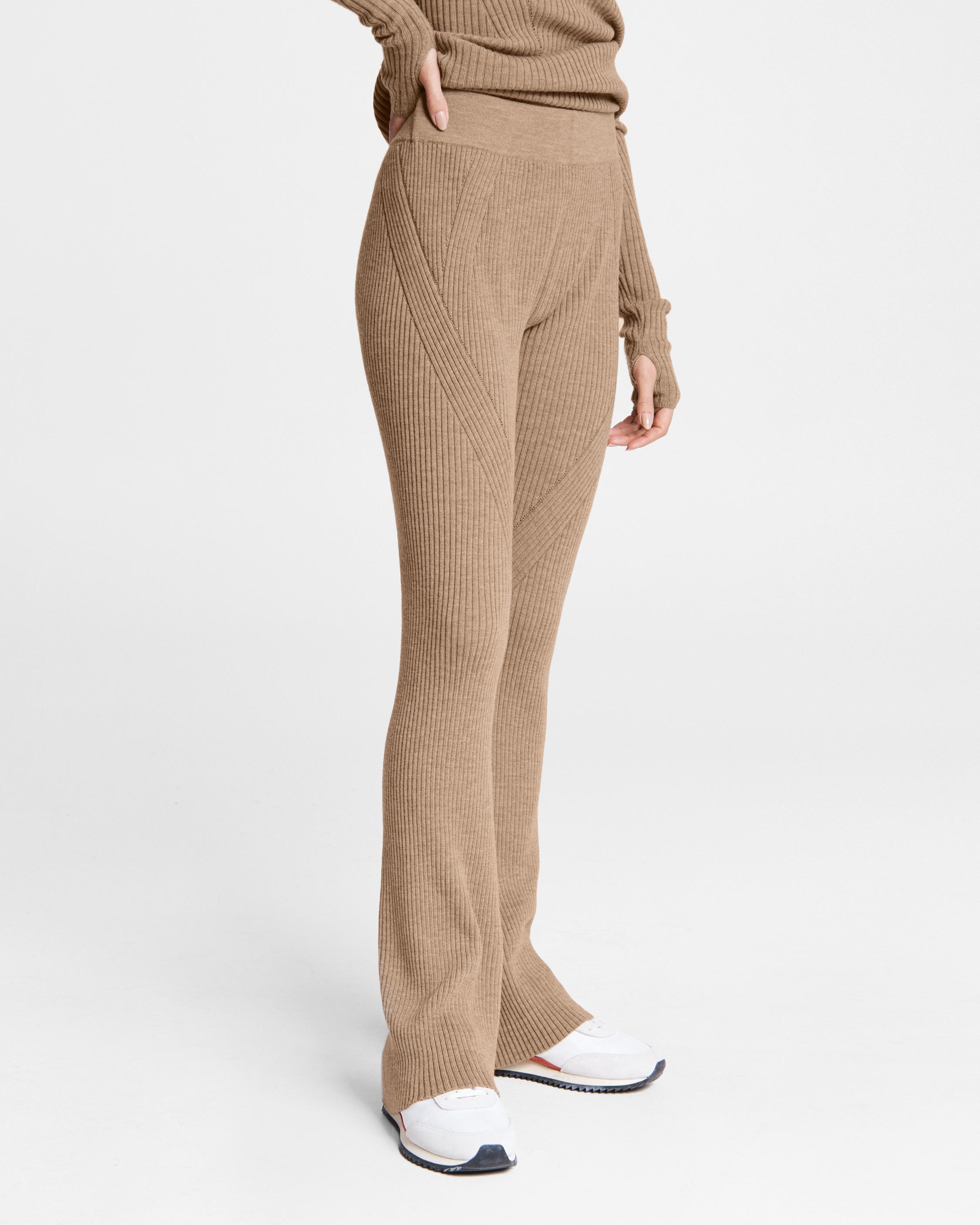 ENNOY WOOL BLEND RIP STOP EASY PANTS-