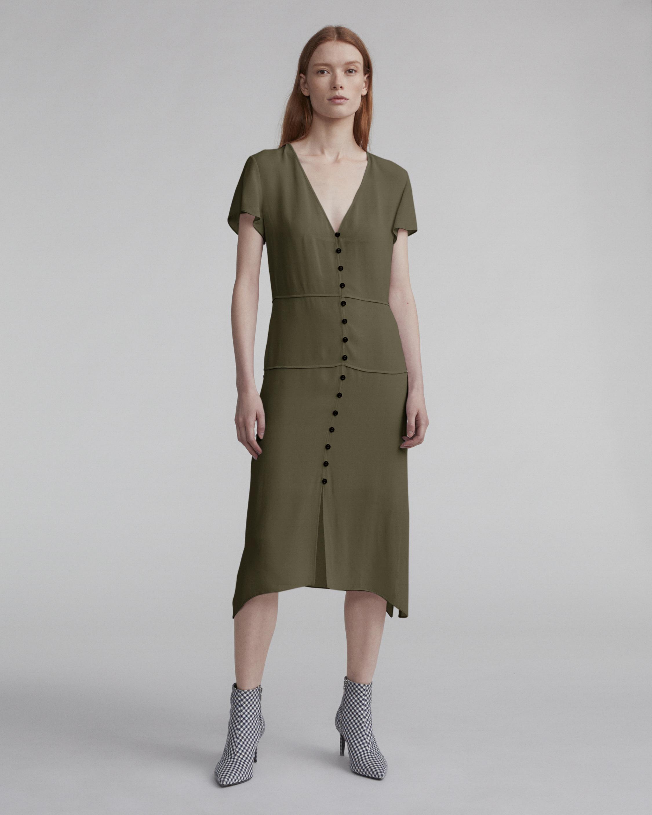 rag and bone green dress