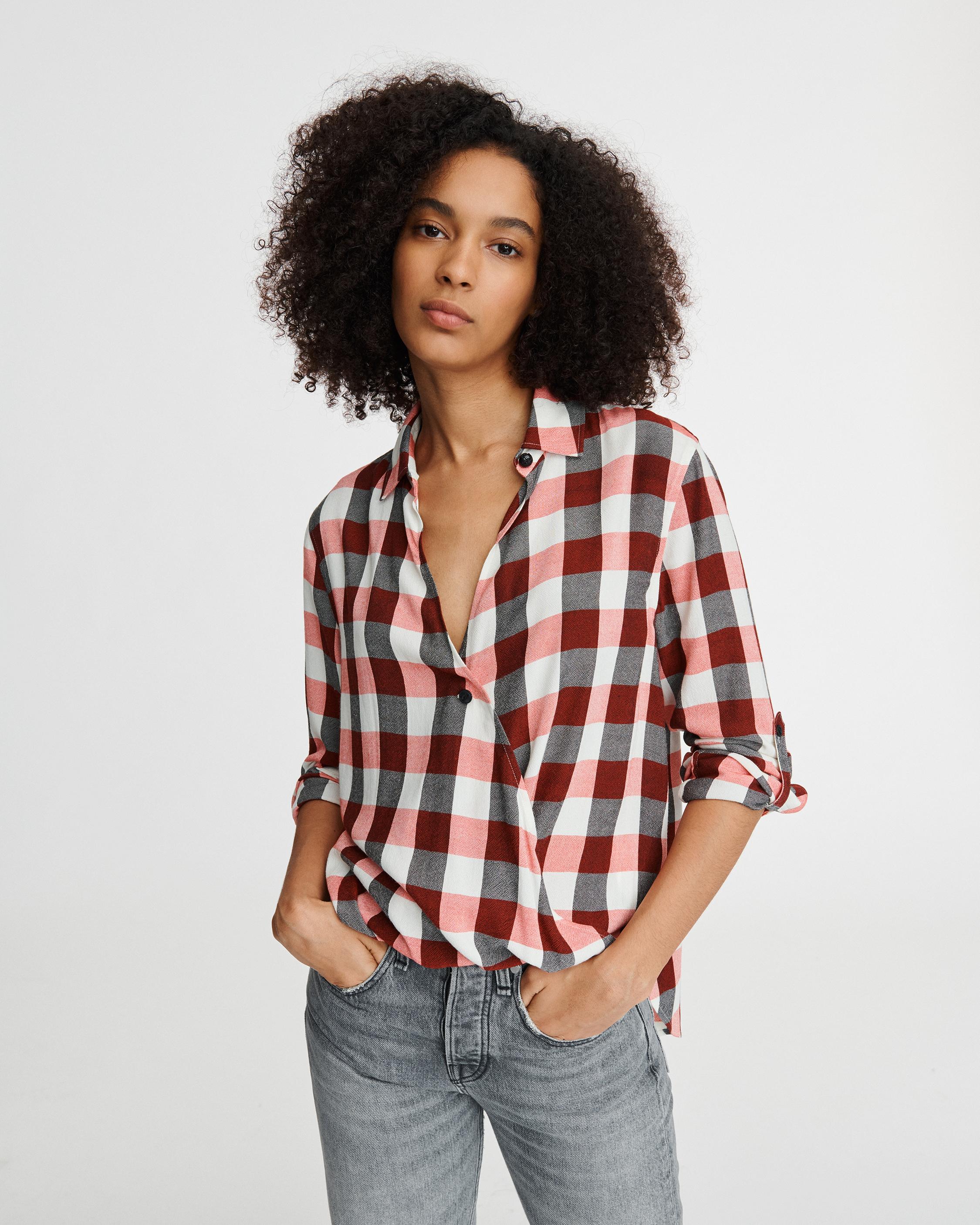 rag and bone plaid shirt