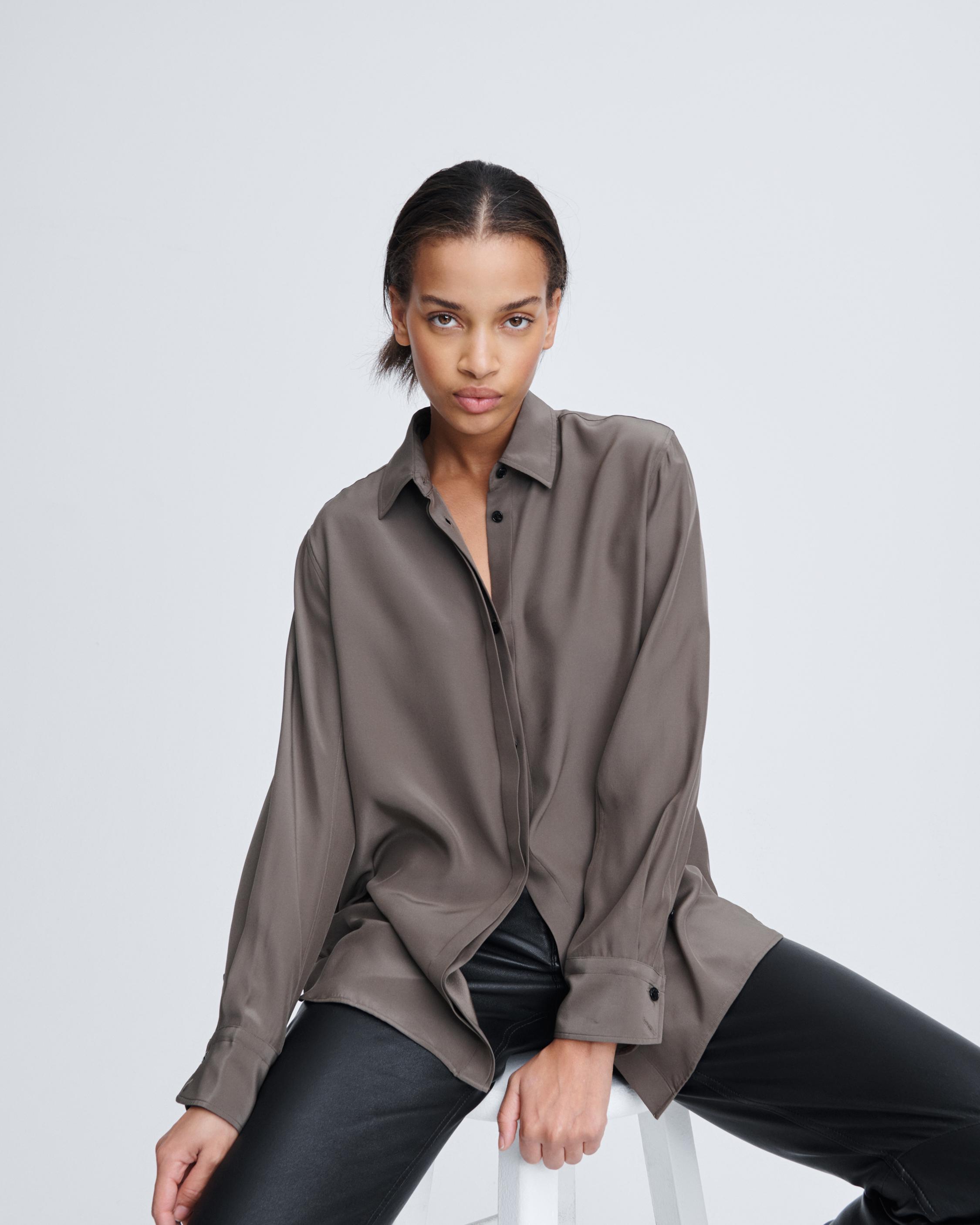 rag and bone silk top