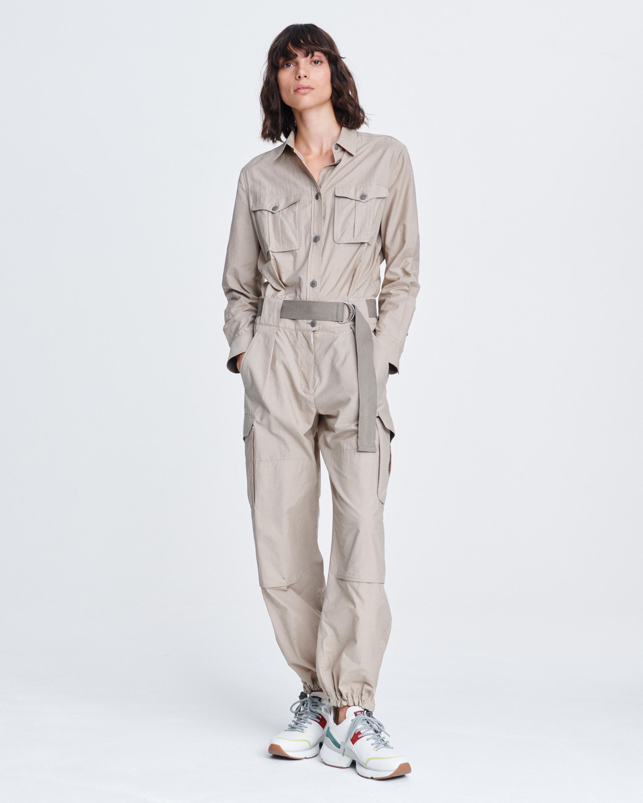 Pilot Jumpsuit for Women in Light Khaki | rag & bone