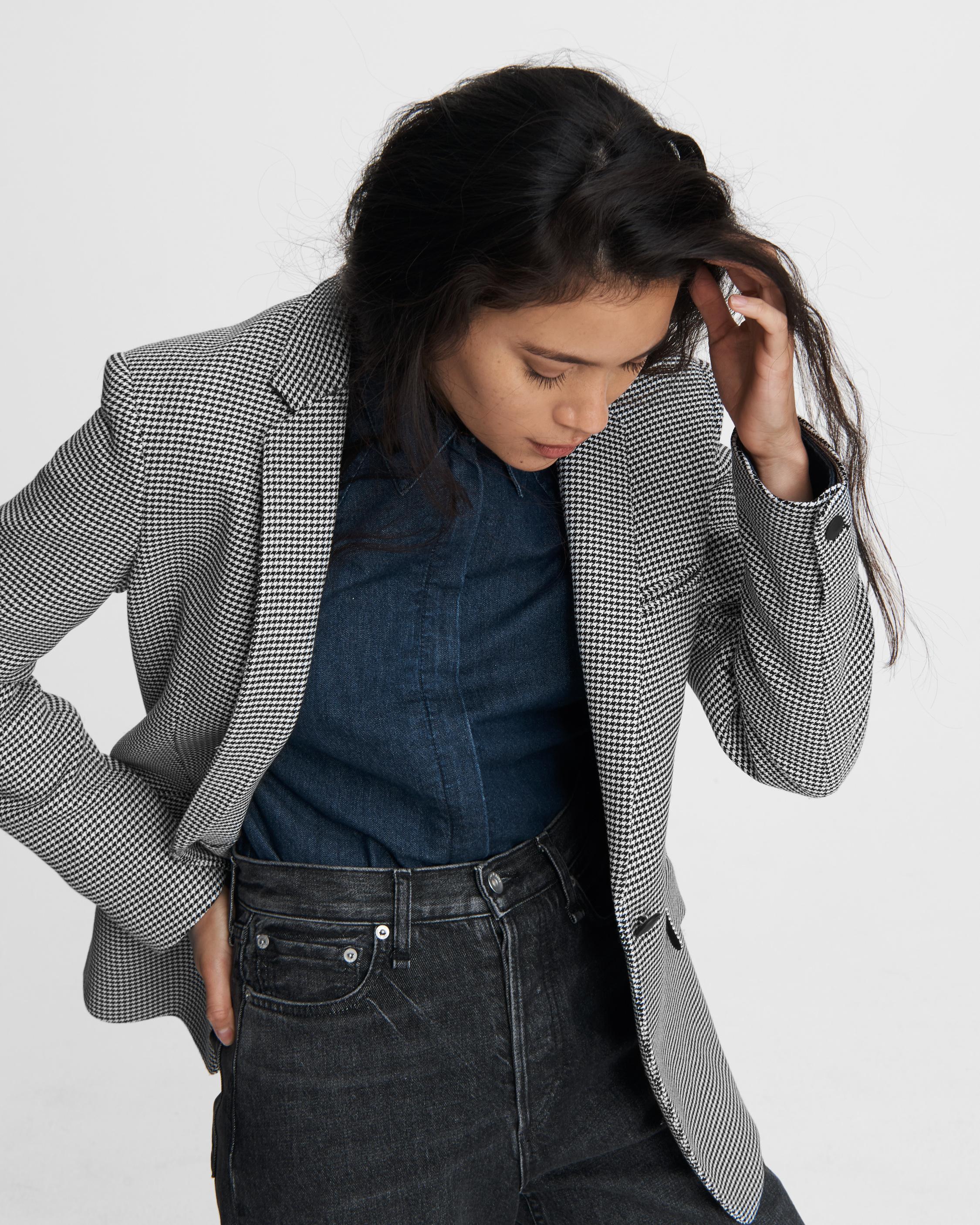 rag and bone houndstooth coat