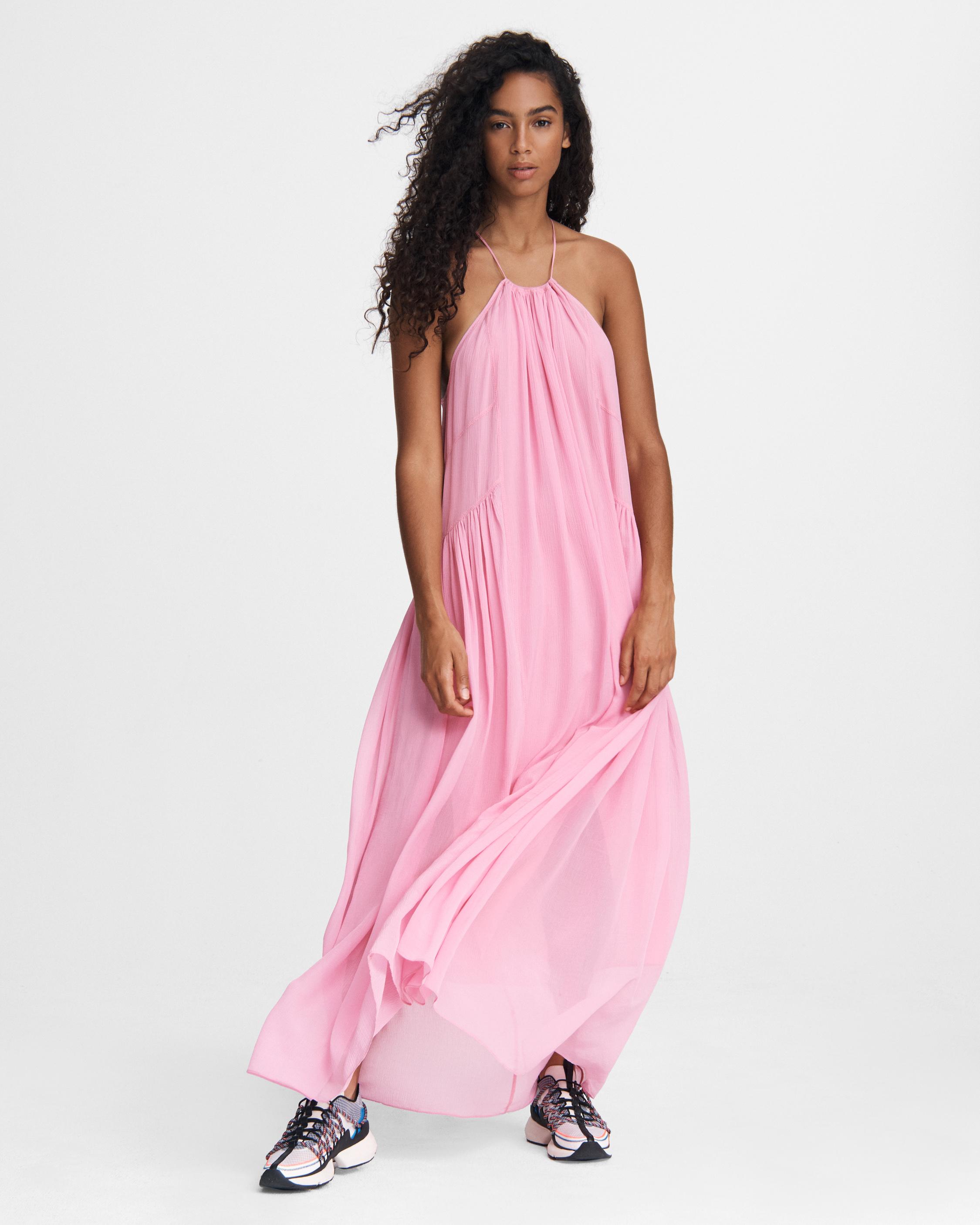 melody strapless long dress