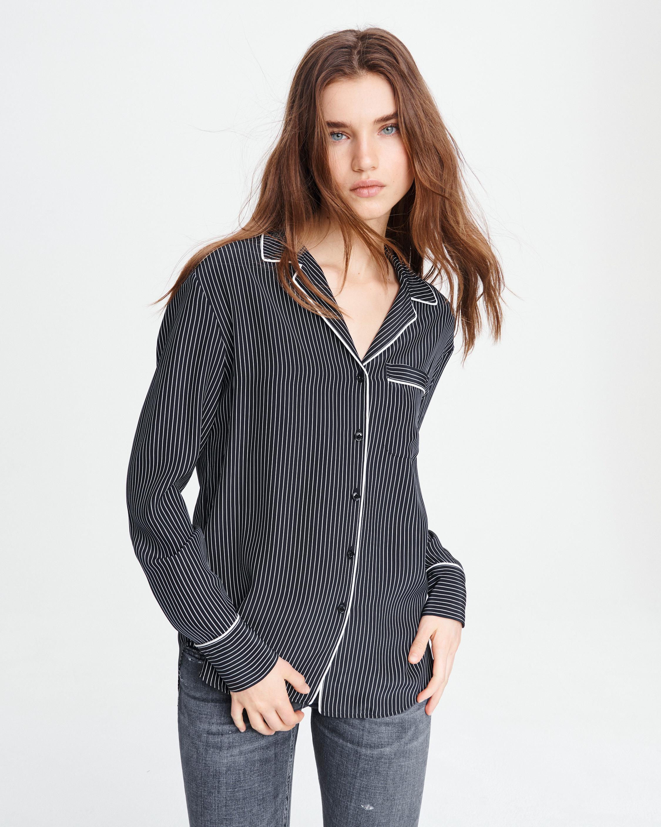 rag and bone silk top