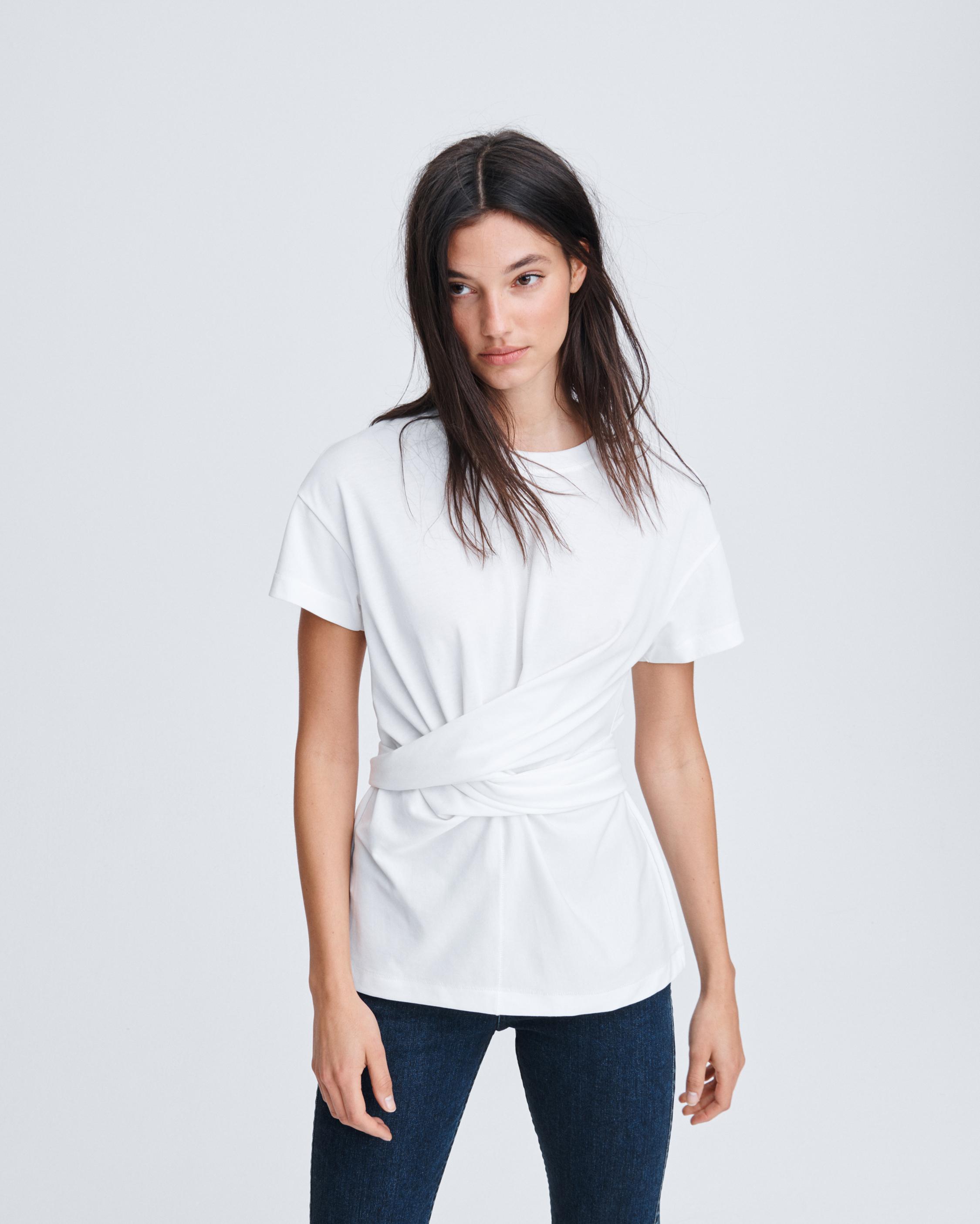 rag and bone white t shirt