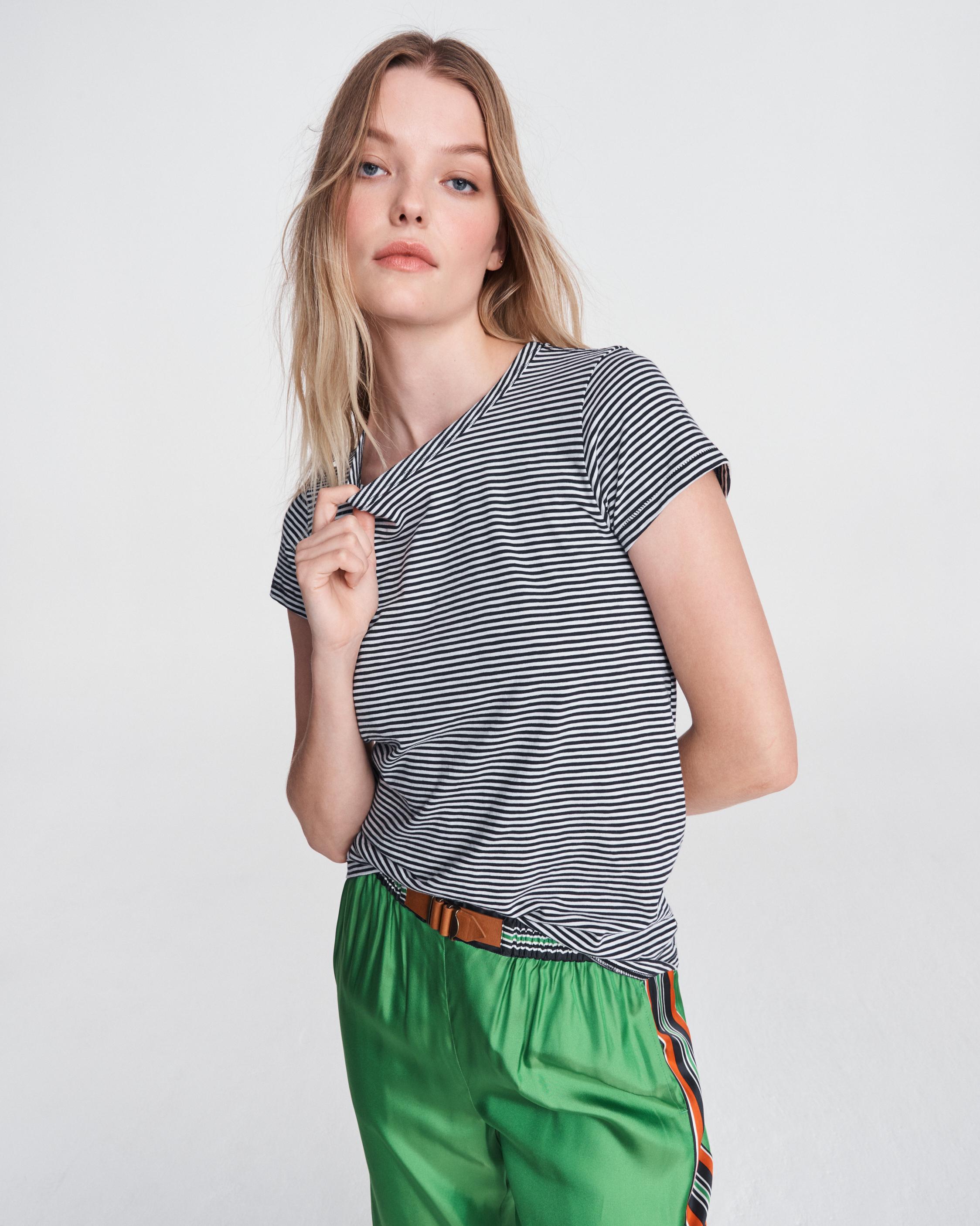 rag and bone striped tee