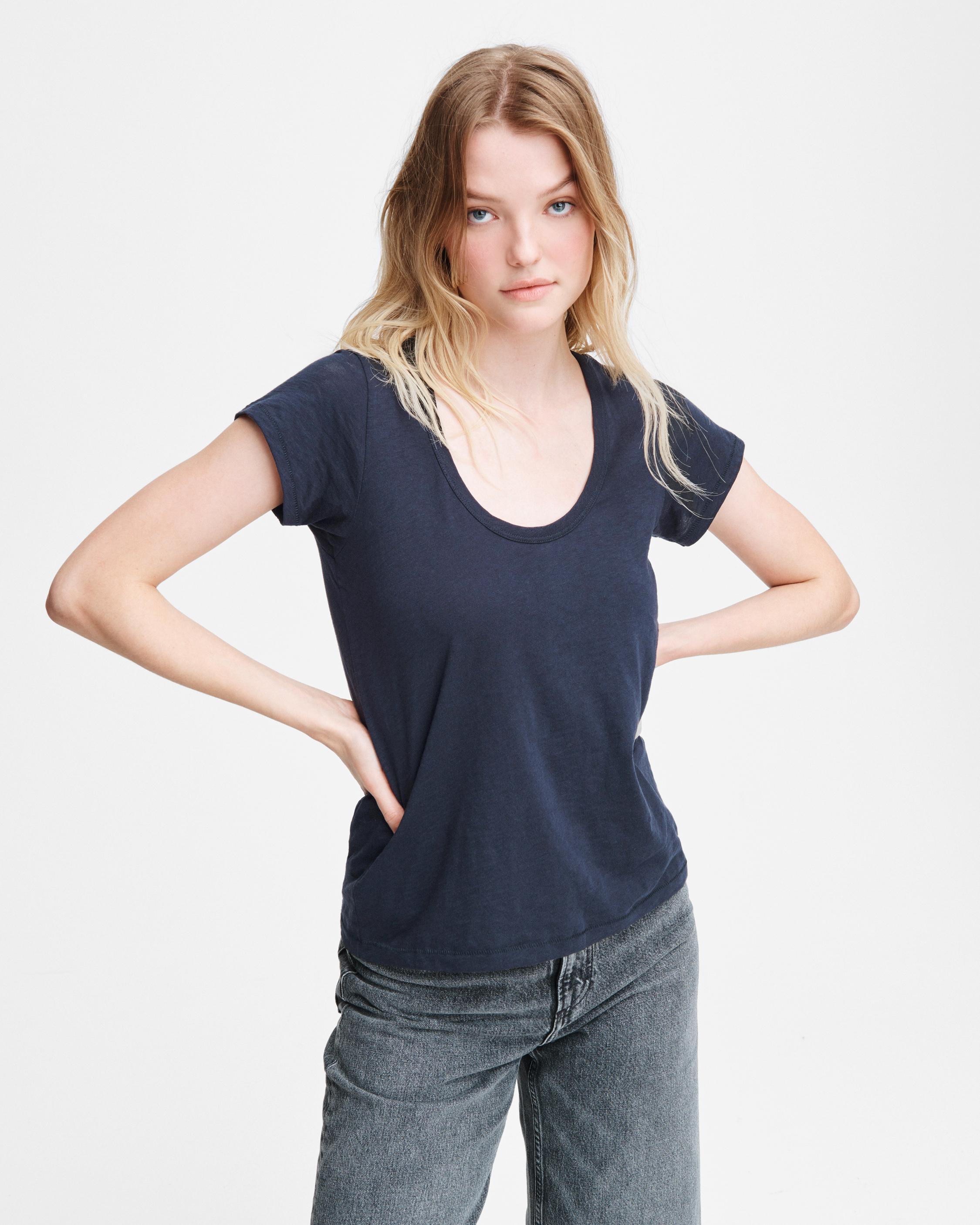 rag and bone u neck tee