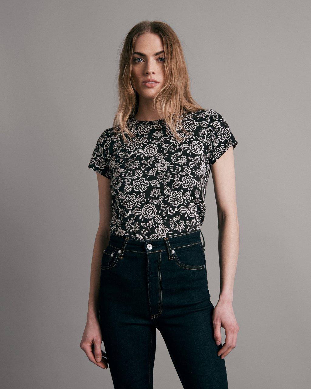 Floral Cotton Tee
