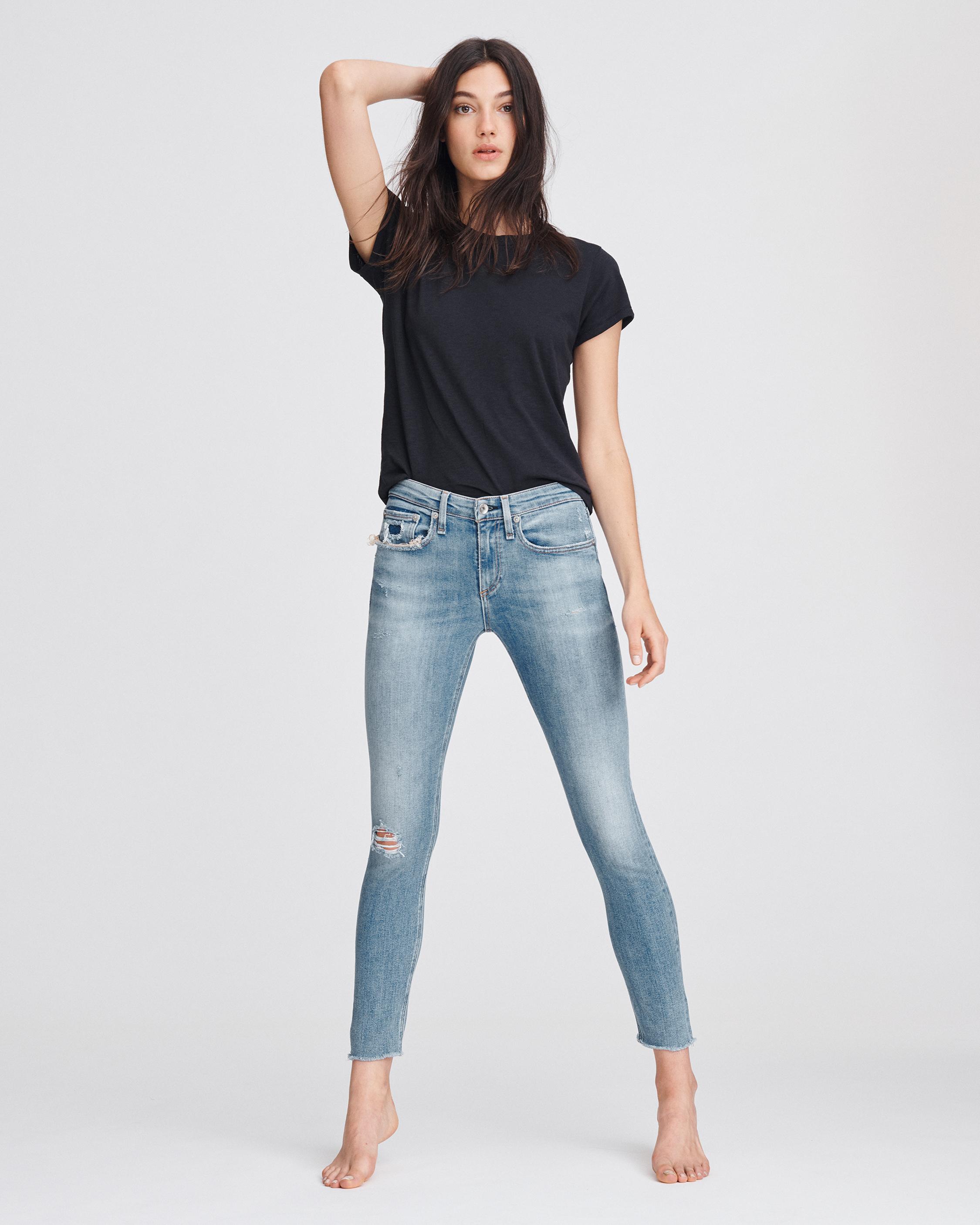 Cate Mid-Rise Ankle Skinny Jean in 