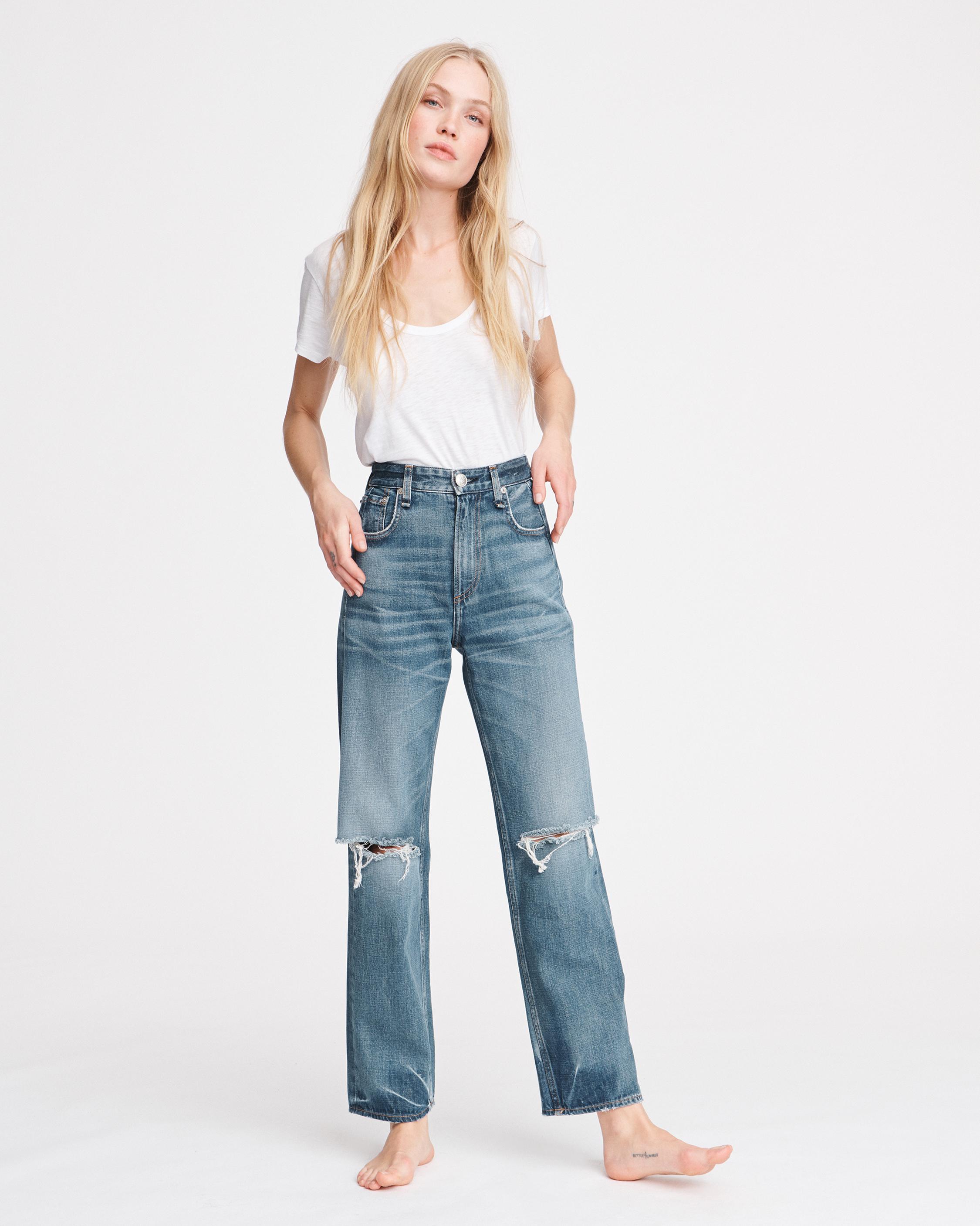 super high rise jean