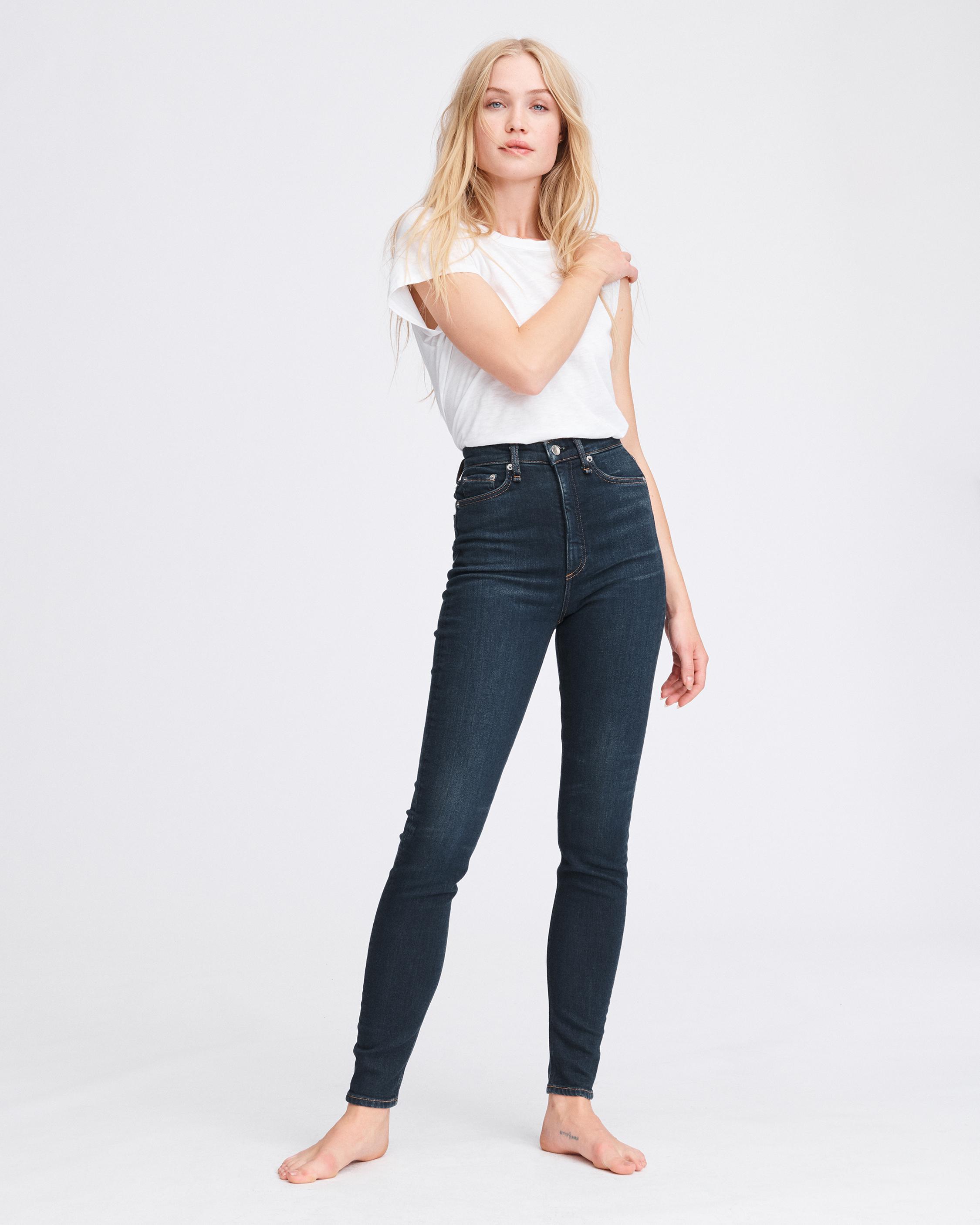 rag and bone high waisted jeans