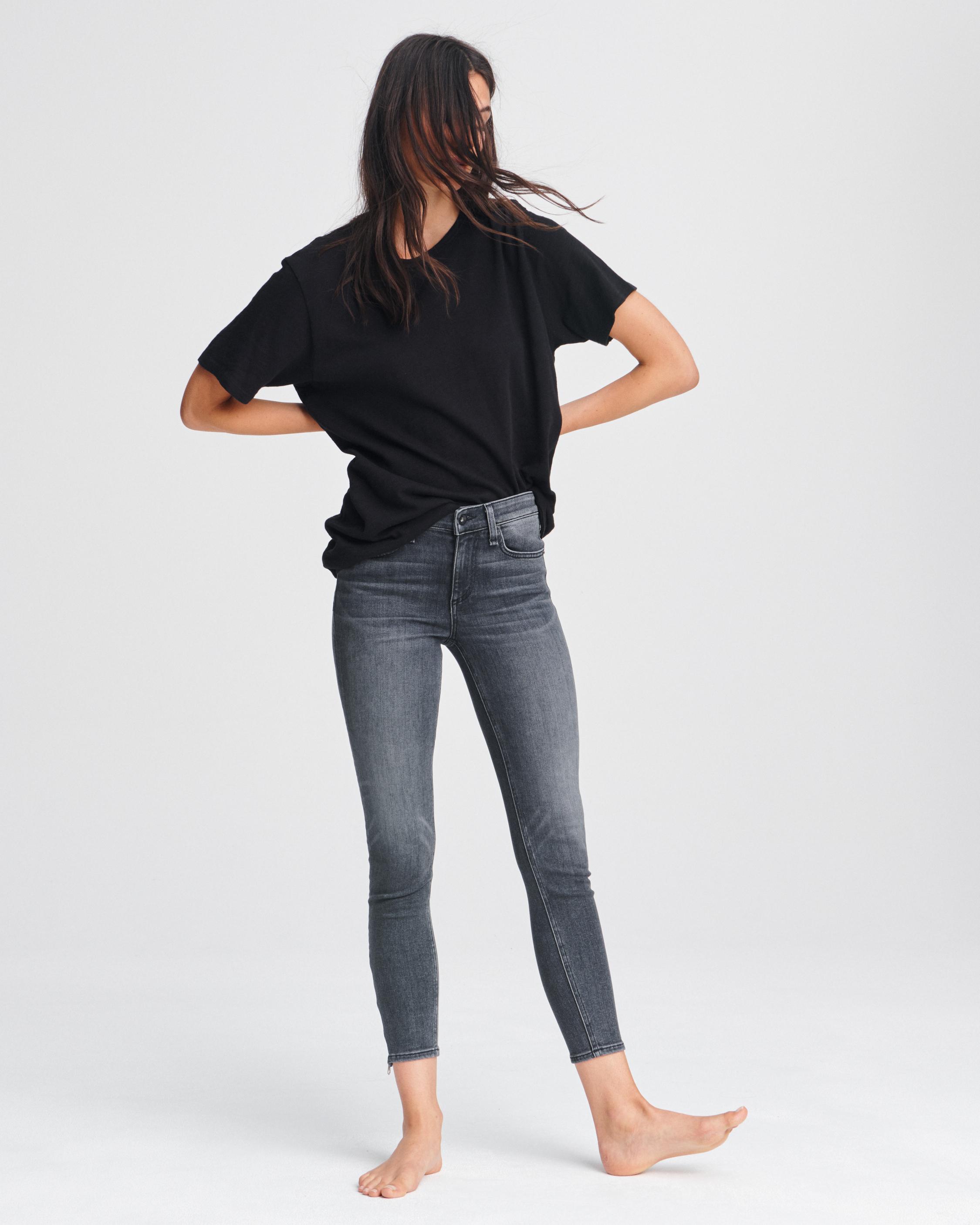 rag and bone mid rise jeans