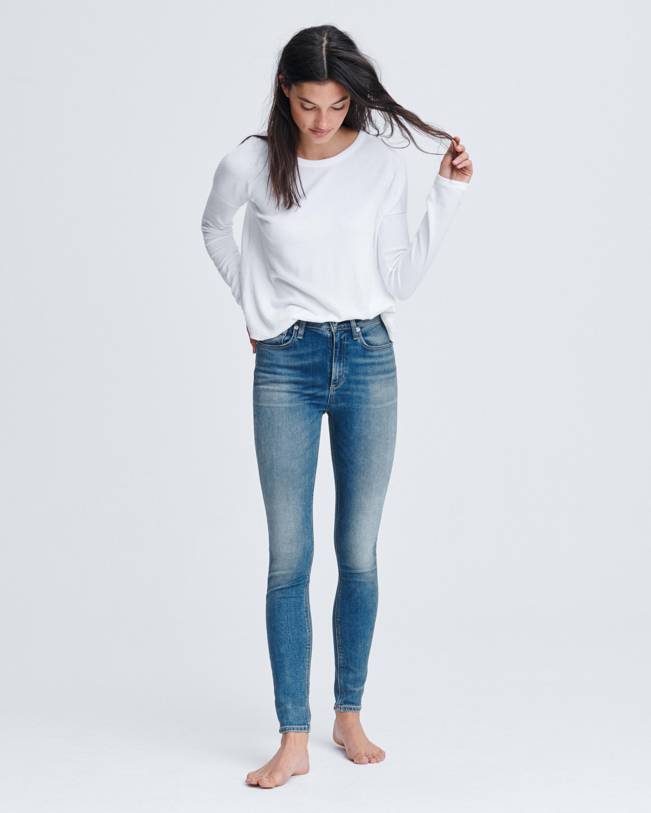 rag and bone blue jeans