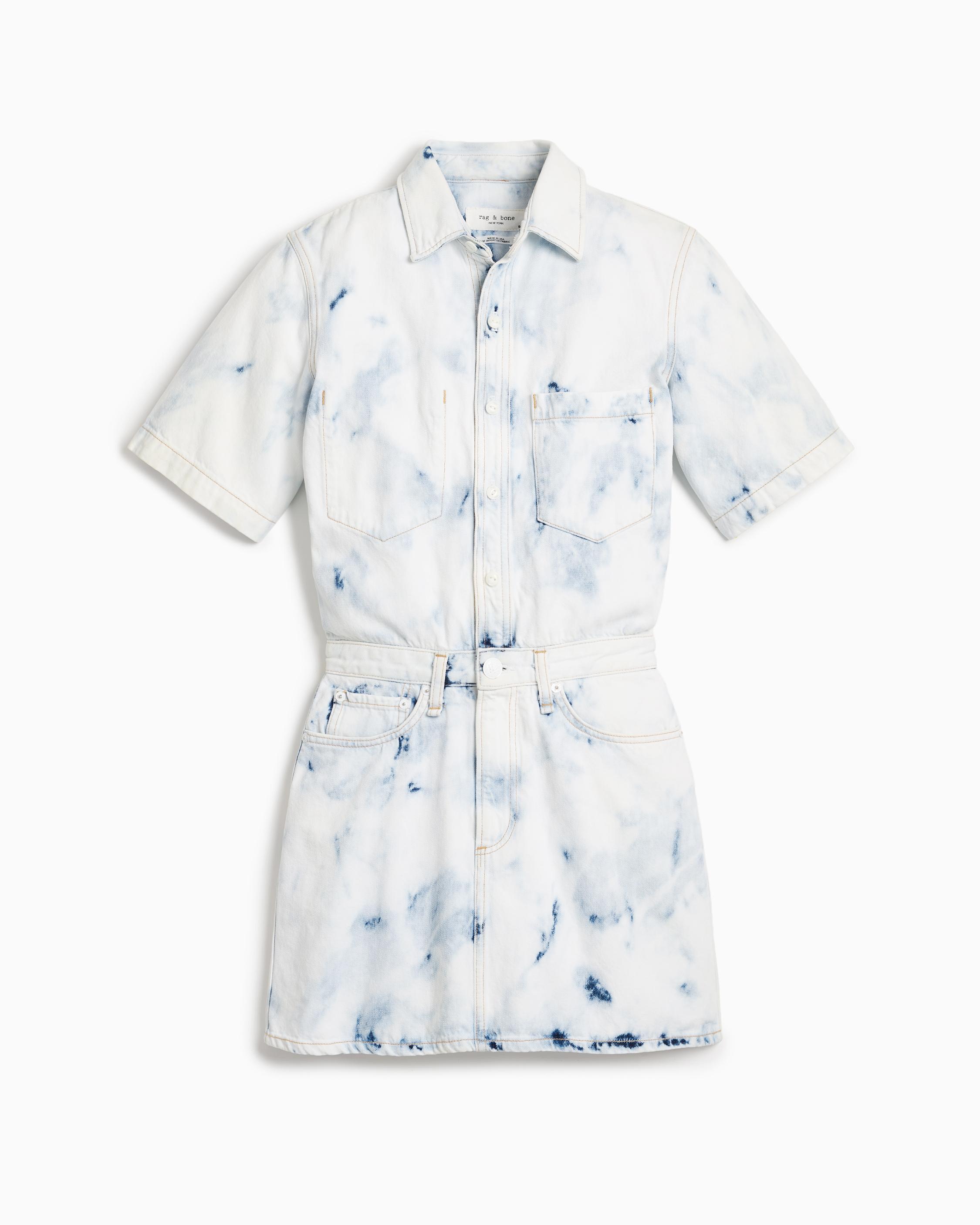 oasis denim shirt dress