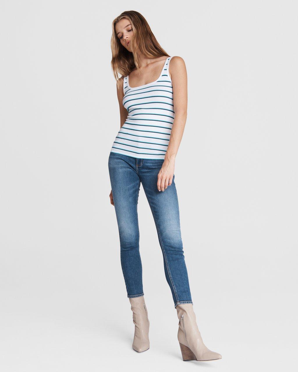 Cate Mid-Rise Skinny - Clover