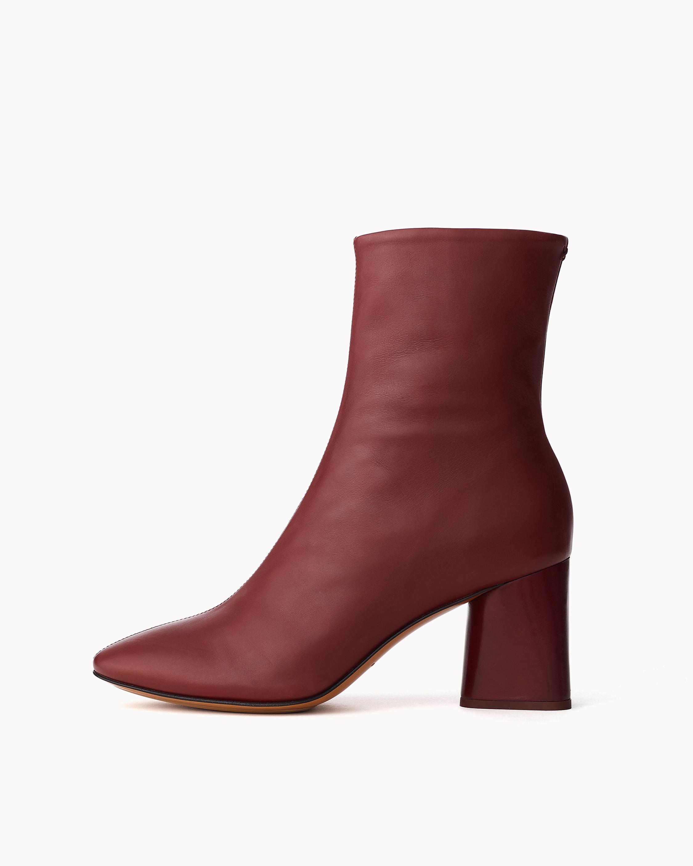 rag and bone red boots