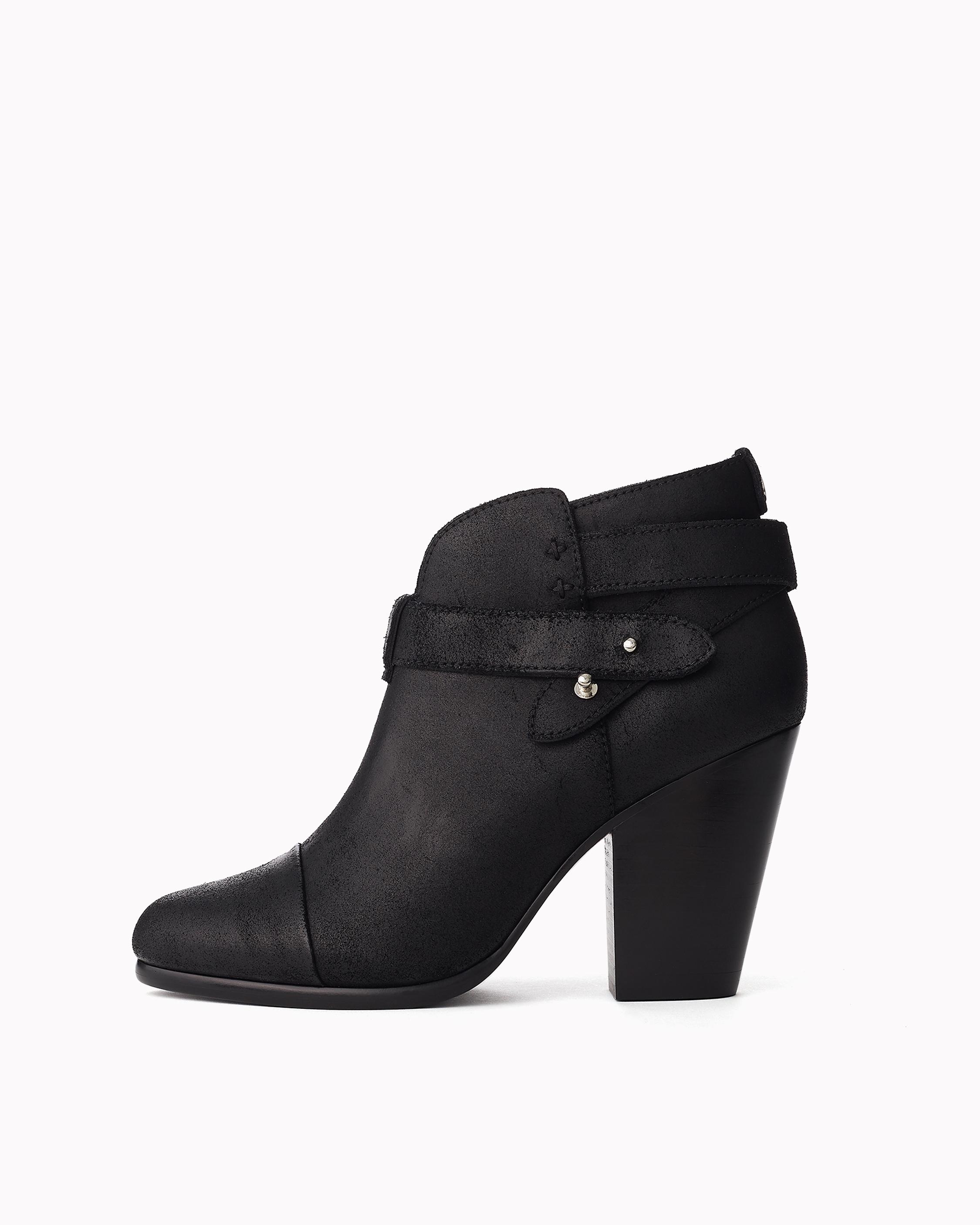 rag and bone harrow booties black